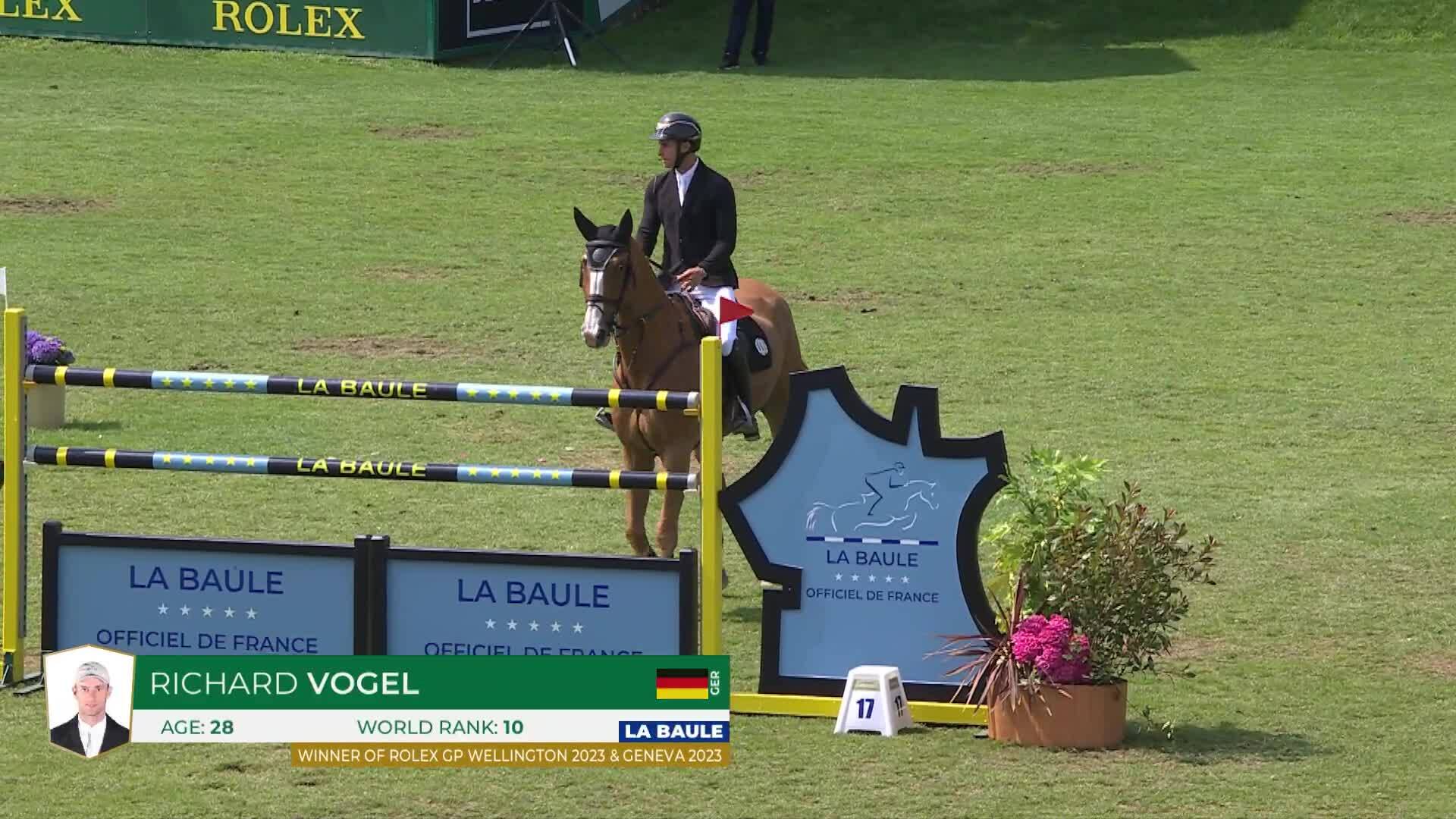 Richard Vogel with Levi Noesar - CSIO 5* La Baule 2025 - Jump-Off