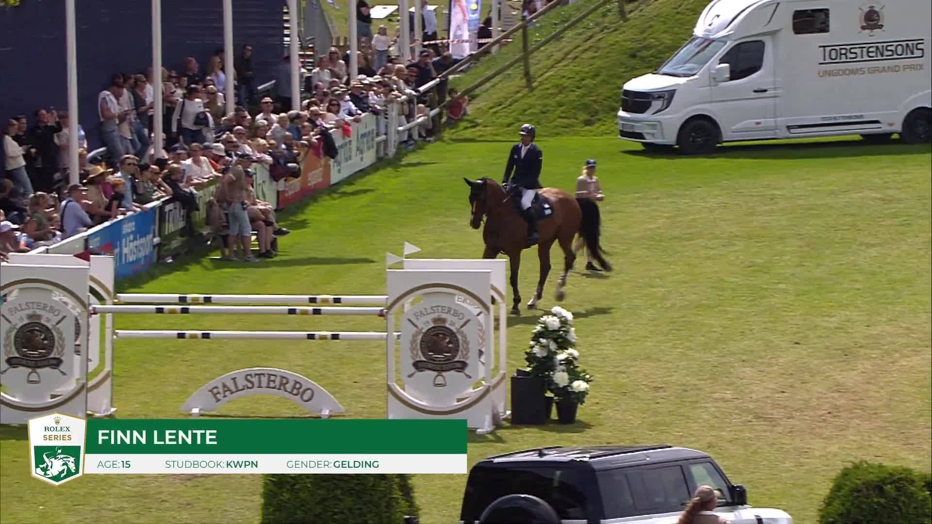 José María (jr) Larocca with Finn Lente - CSIO 5* Falsterbo 2025 - Round 1