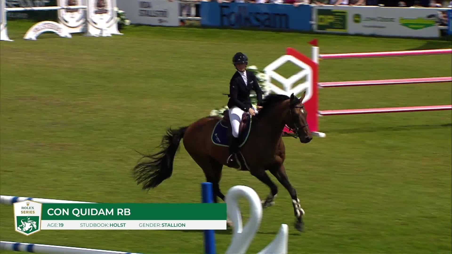 Sanne Thijssen with Con Quidam Rb - CSIO 5* Falsterbo 2025 - Round 1