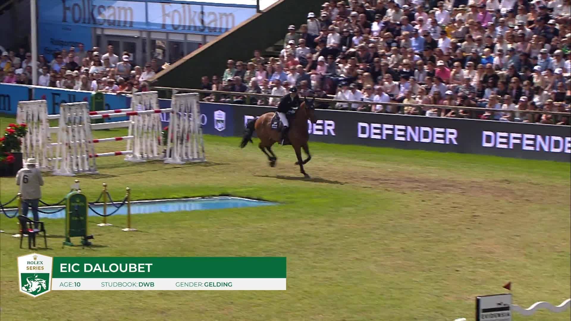 Max Kühner with Eic Daloubet - CSIO 5* Falsterbo 2025 - Round 1