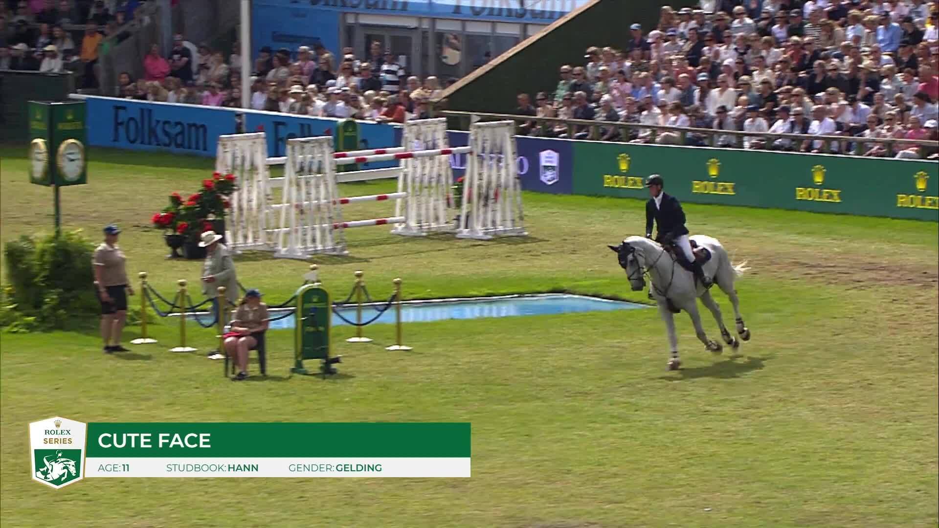 Jason Foley with Cute Face - CSIO 5* Falsterbo 2025 - Round 1