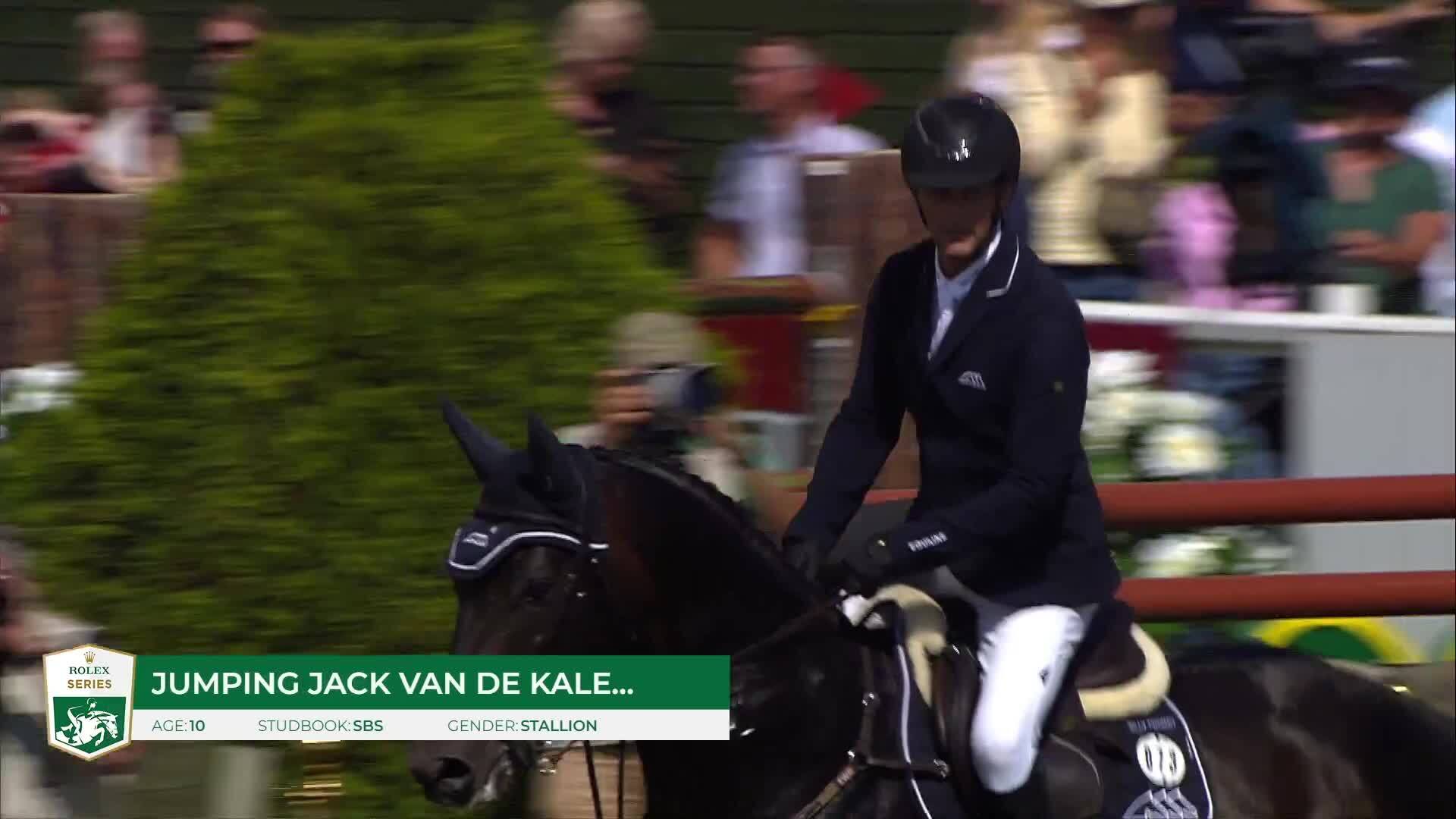 Billy Twomey with Jumping Jack Van de Kalevallei - CSIO 5* Falsterbo 2025 - Round 1