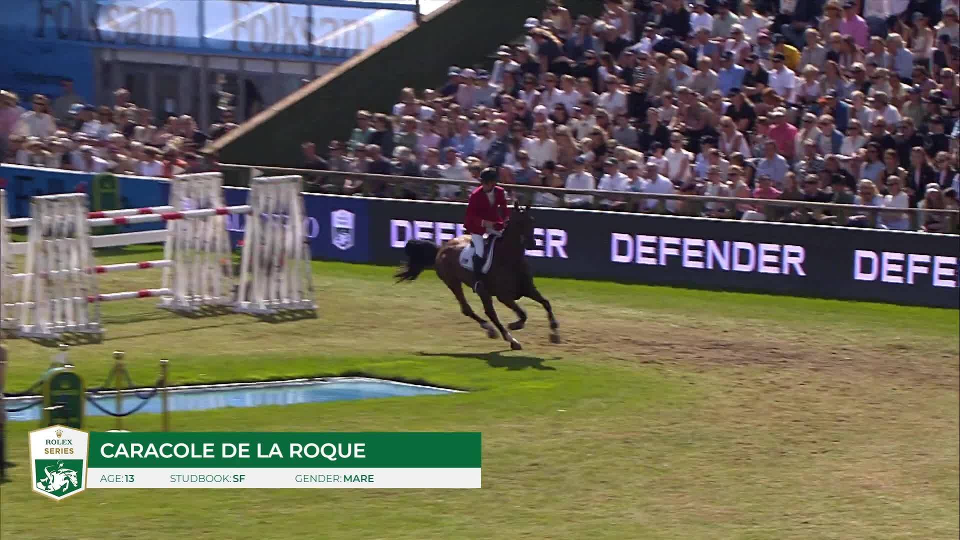 Karl Cook with Caracole de la Roque - CSIO 5* Falsterbo 2025 - Round 1