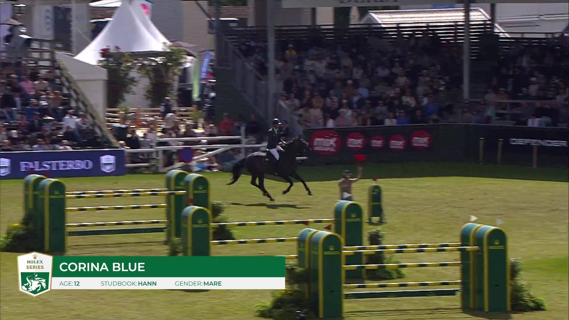 Sérgio Neuppmann Júnior with Corina Blue - CSIO 5* Falsterbo 2025 - Round 1