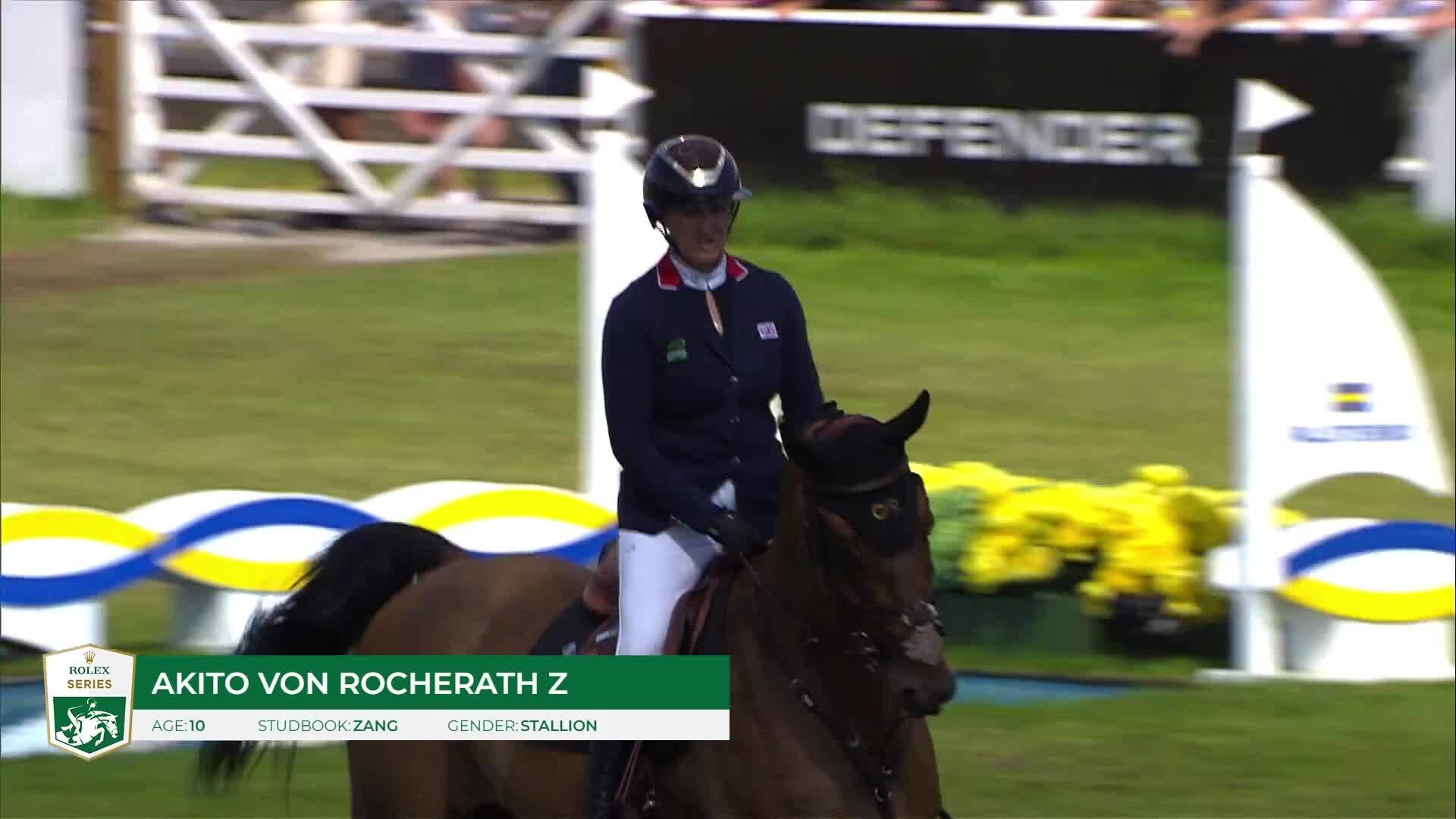 Chloe Aston with Akito Von Rocherath Z - CSIO 5* Falsterbo 2025 - Round 1