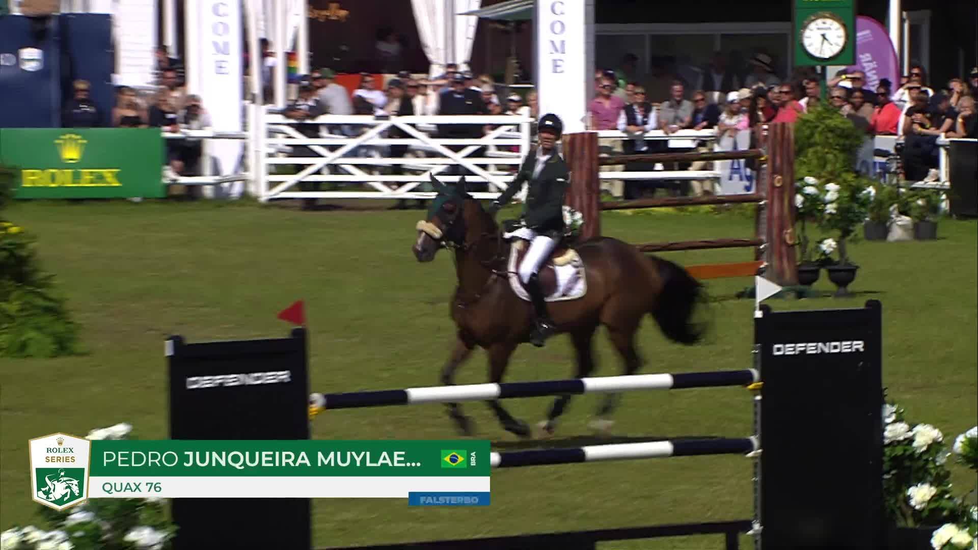 Pedro Junqueira Muylaert with Quax 76 - CSIO 5* Falsterbo 2025 - Round 2