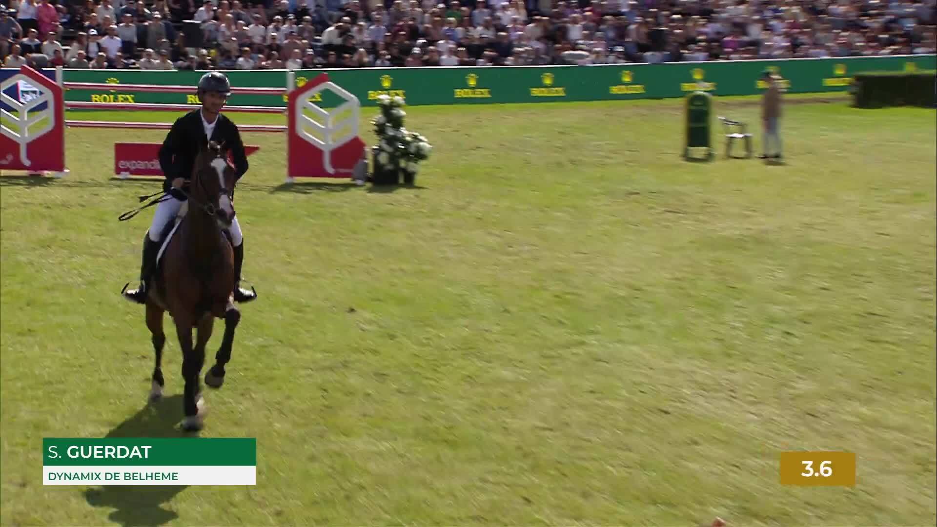 Steve Guerdat with Dynamix de Belheme - CSIO 5* Falsterbo 2025 - Round 2