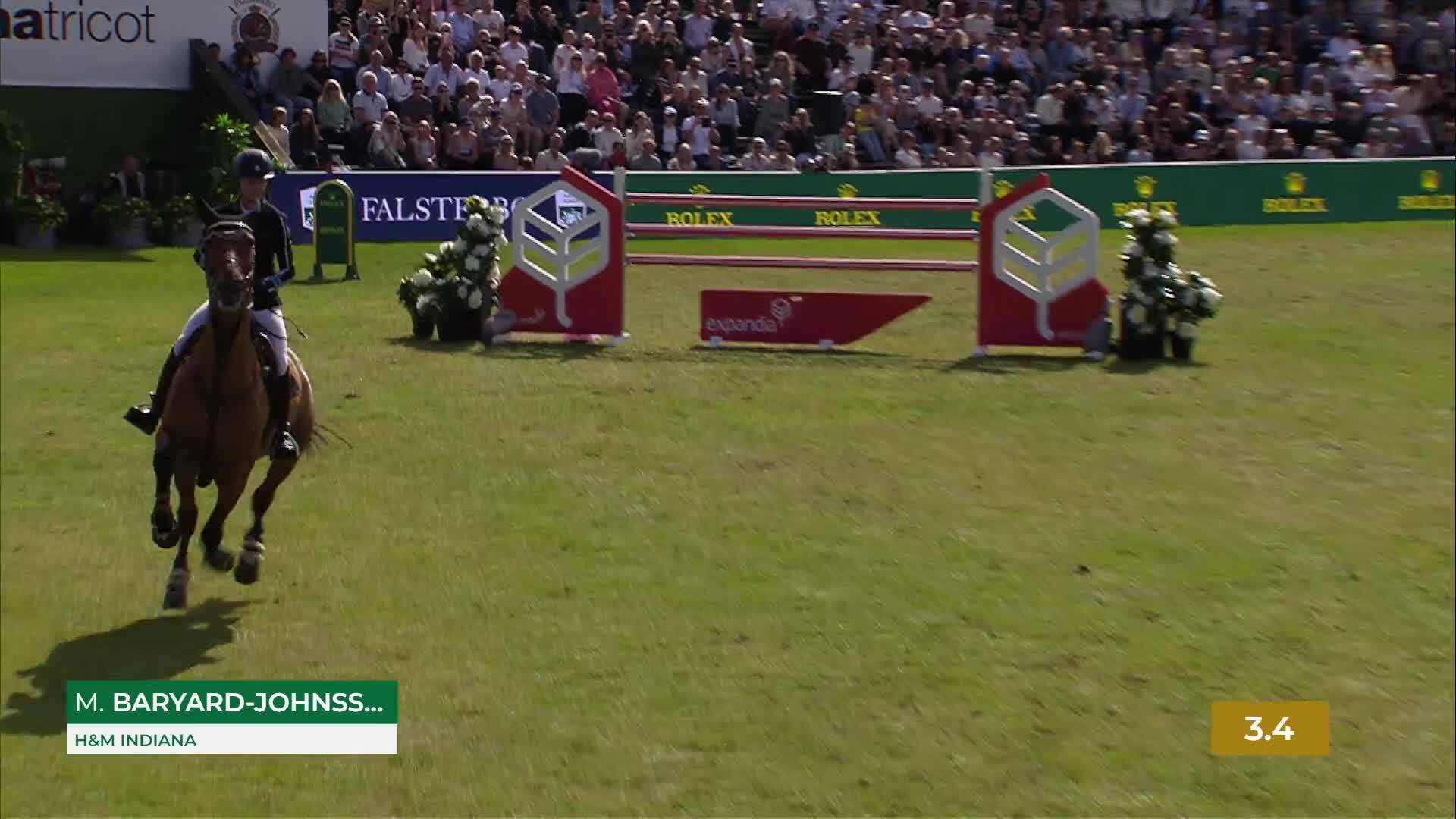 Malin Baryard-johnsson with H&M Indiana - CSIO 5* Falsterbo 2025 - Round 2