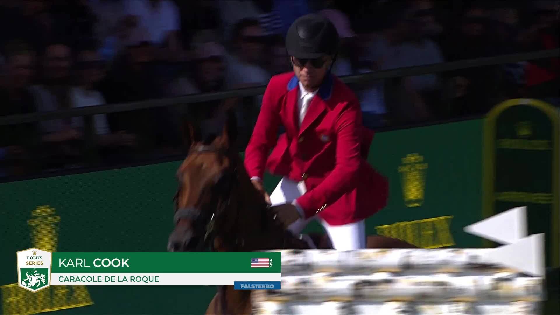 Karl Cook with Caracole de la Roque - CSIO 5* Falsterbo 2025 - Round 2