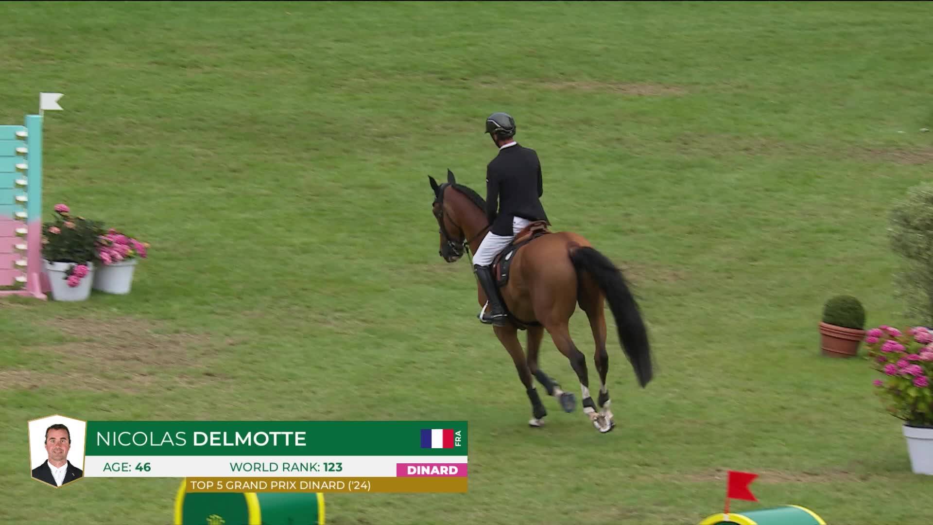 Nicolas Delmotte with Jordan Molga M - CSI 5* Dinard 2025 - Round 1