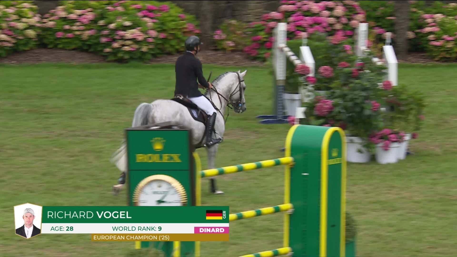 Richard Vogel with Cloudio - CSI 5* Dinard 2025 - Round 1