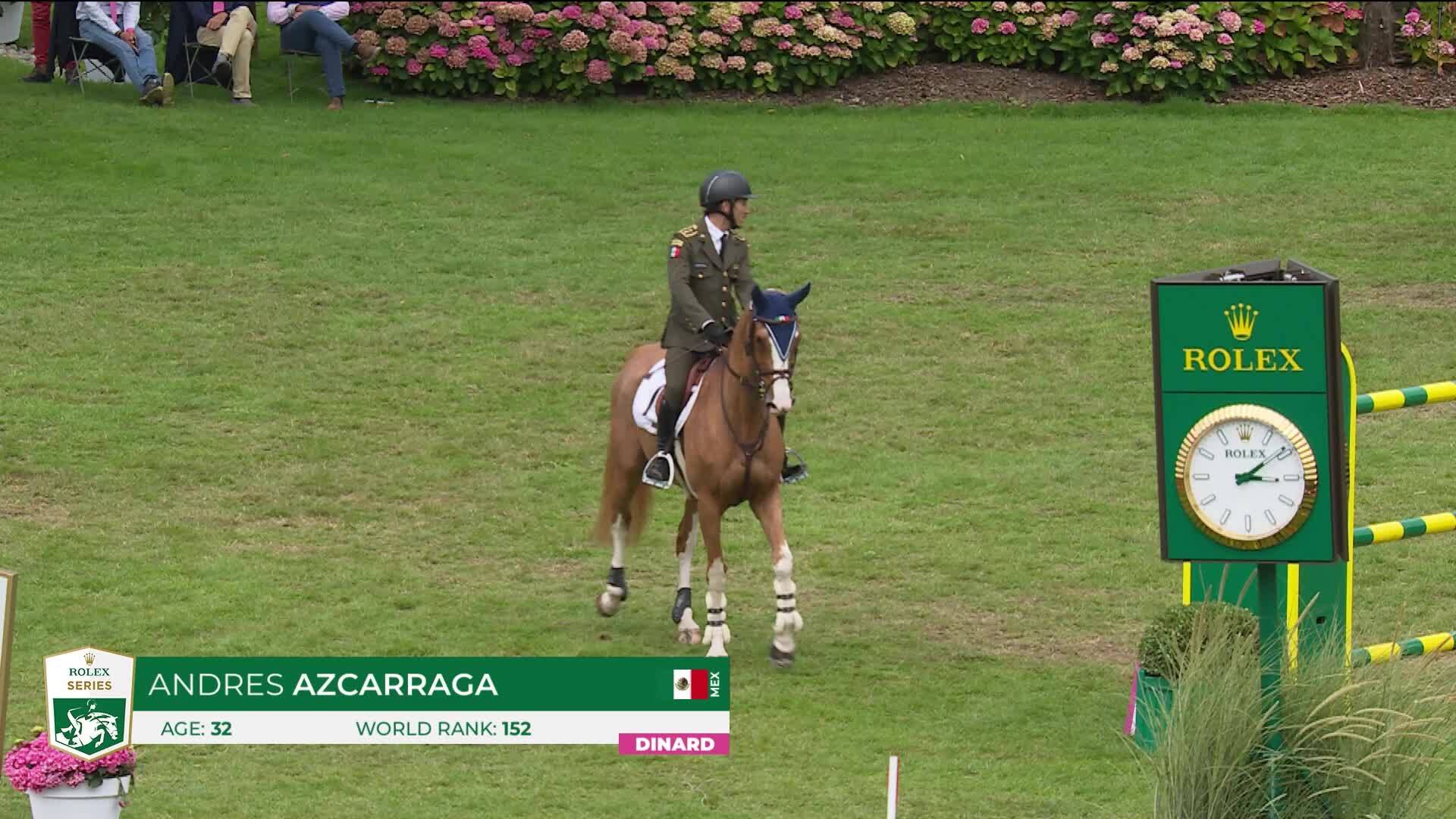 Andres Azcarraga with Atlantica du Soleil Z - CSI 5* Dinard 2025 - Round 1