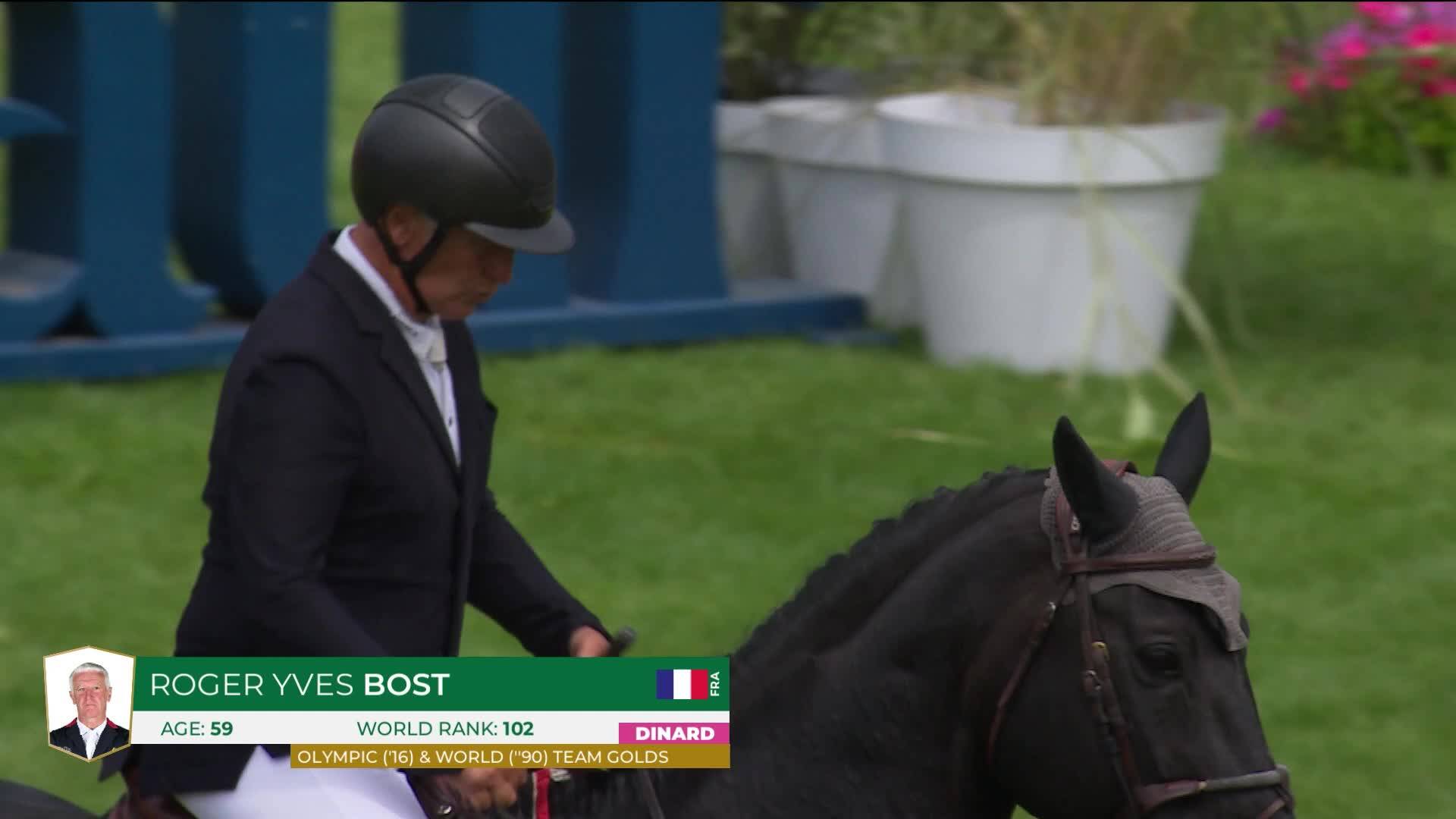 Roger Yves Bost with Delph de Denat HDC - CSI 5* Dinard 2025 - Round 1