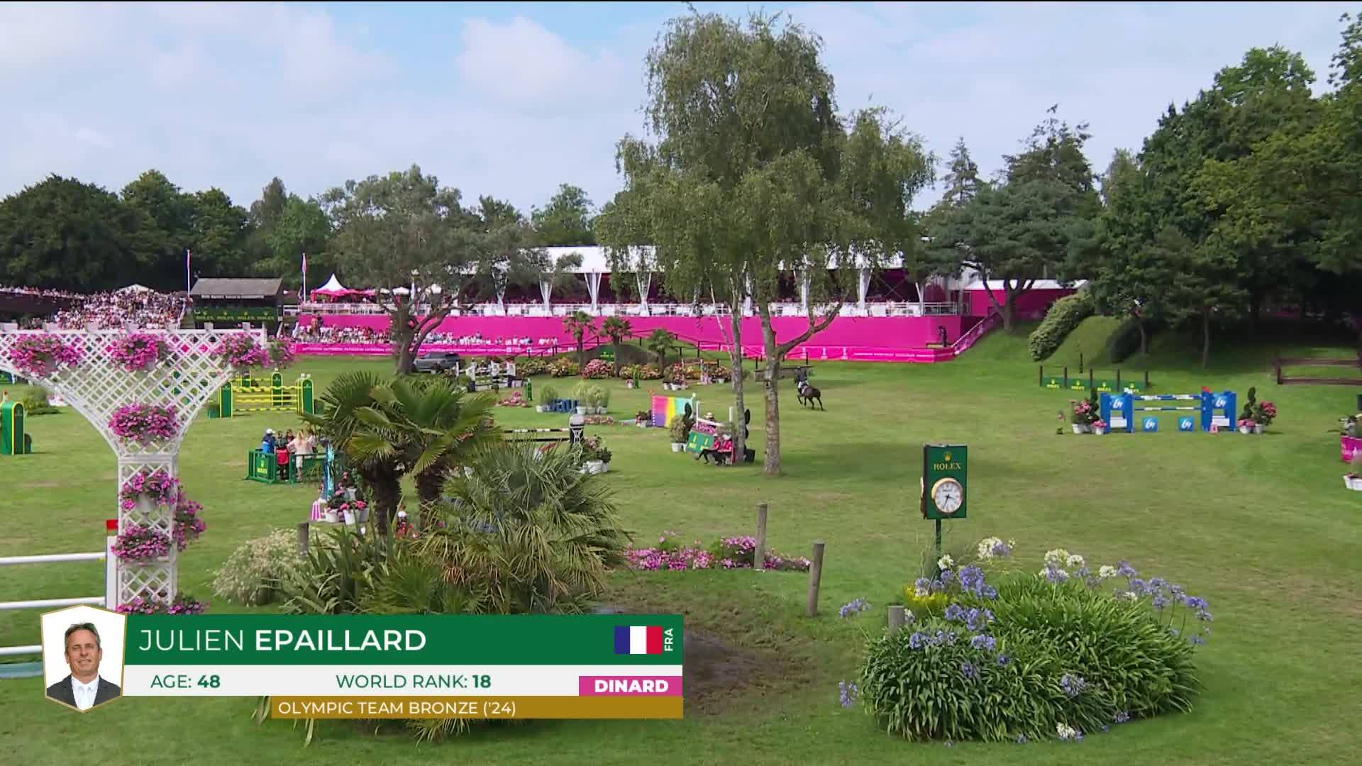 Julien Epaillard with Donatello d'Auge - CSI 5* Dinard 2025 - Round 1