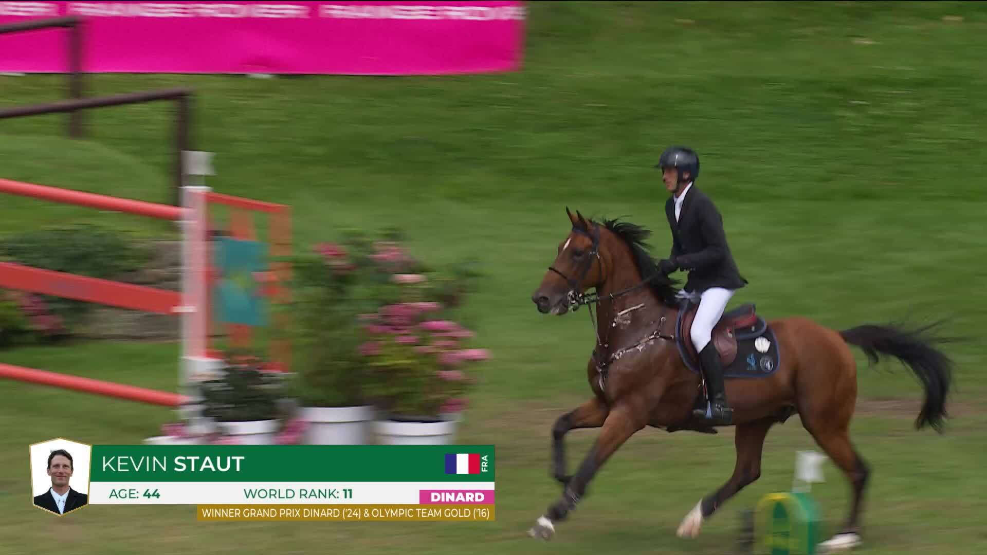 Kevin Staut with New Libero One d'Asschaut - CSI 5* Dinard 2025 - Round 1