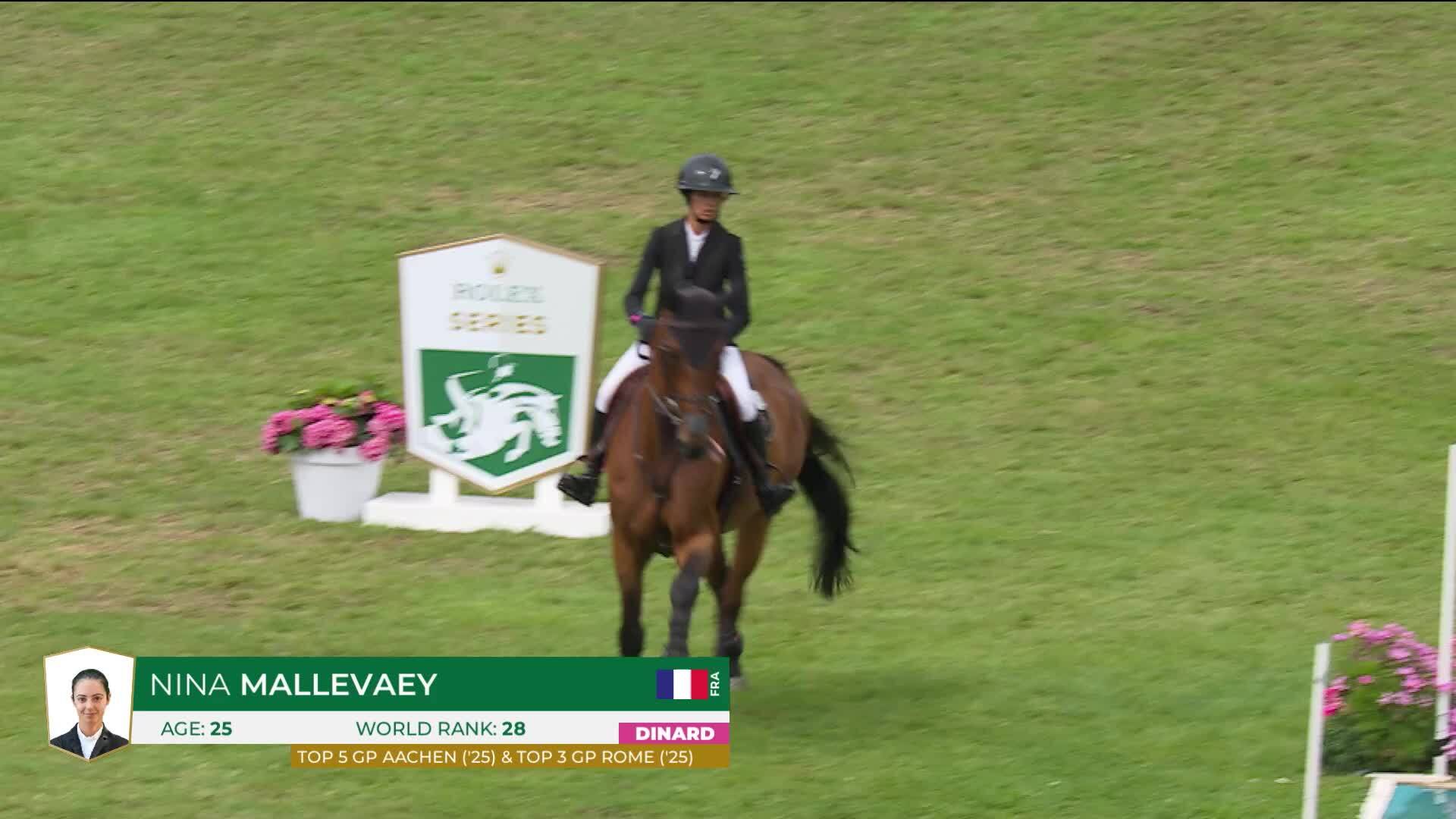 Nina Mallevaey with Dynastie de Beaufour - CSI 5* Dinard 2025 - Jump-Off
