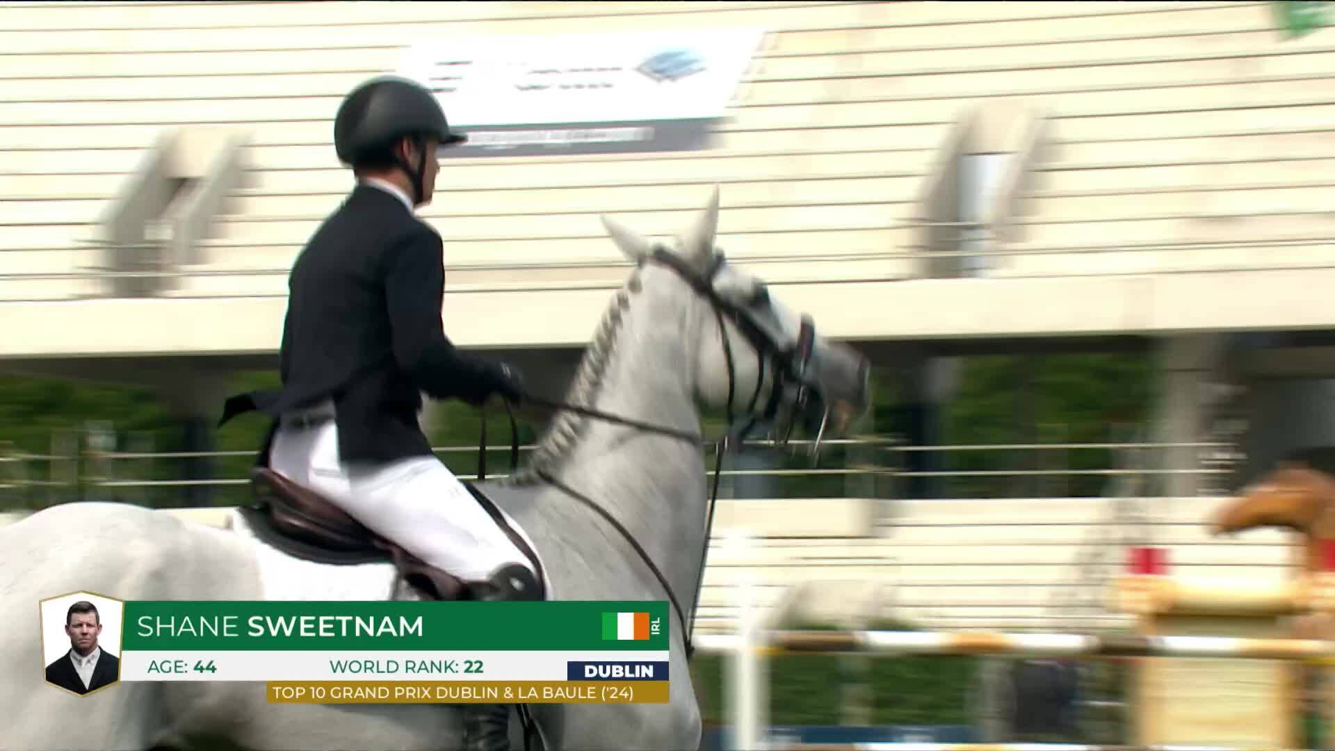 Shane Sweetnam with James Kann Cruz - Dublin Horse Show 2025 - Round 1