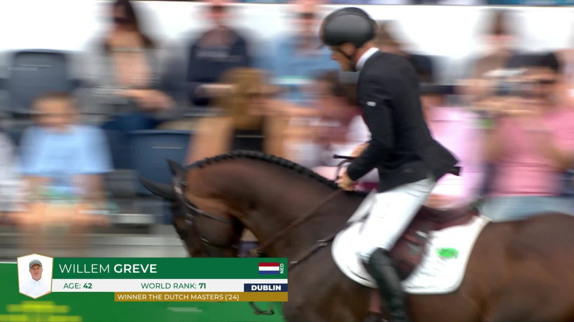 Willem Greve with Grandorado Tn N.O.P. - Dublin Horse Show 2025 - Round 1