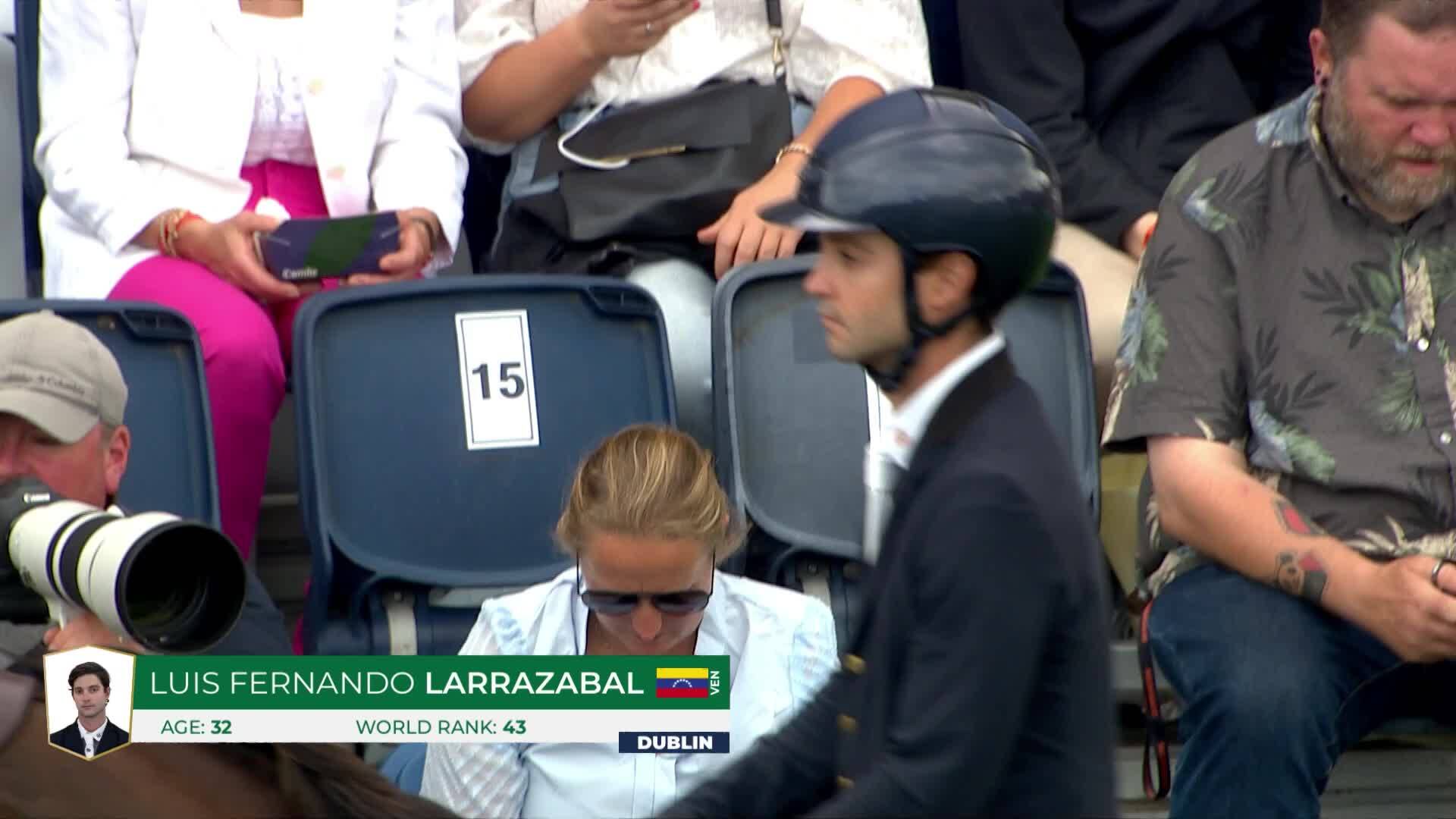 Luis Fernando Larrazabal with Condara - Dublin Horse Show 2025 - Round 1