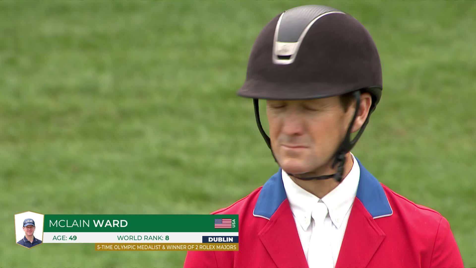 Mclain Ward with Imperial Hbf - Dublin Horse Show 2025 - Round 1