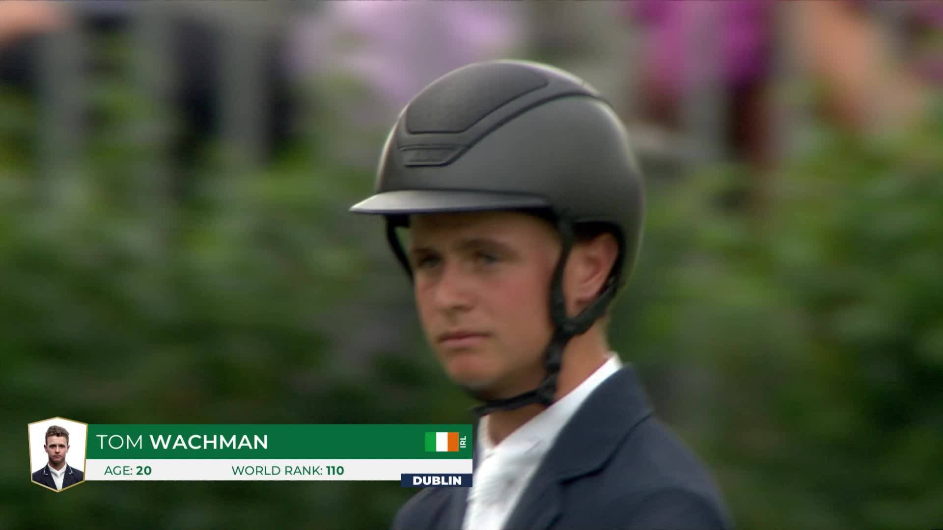 Tom Wachman with Tabasco de Toxandria Z - Dublin Horse Show 2025 - Round 1