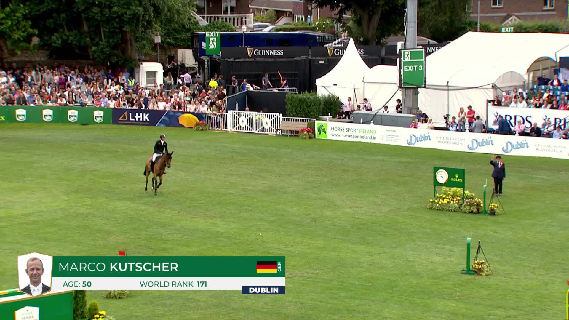 Marco Kutscher with Catelly - Dublin Horse Show 2025 - Round 1