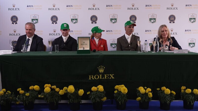 Press Conference CSIO 5* Dublin 2025