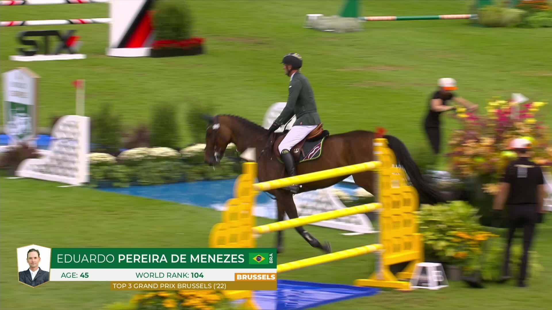Eduardo Pereira de Menezes with Hot N Spicy - CSIO 5* Bruxelles 2025 - Round 1