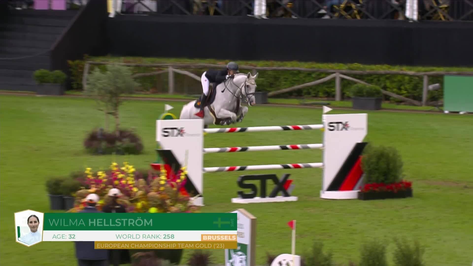 Wilma Hellström with Cicci Bjn - CSIO 5* Bruxelles 2025 - Round 1