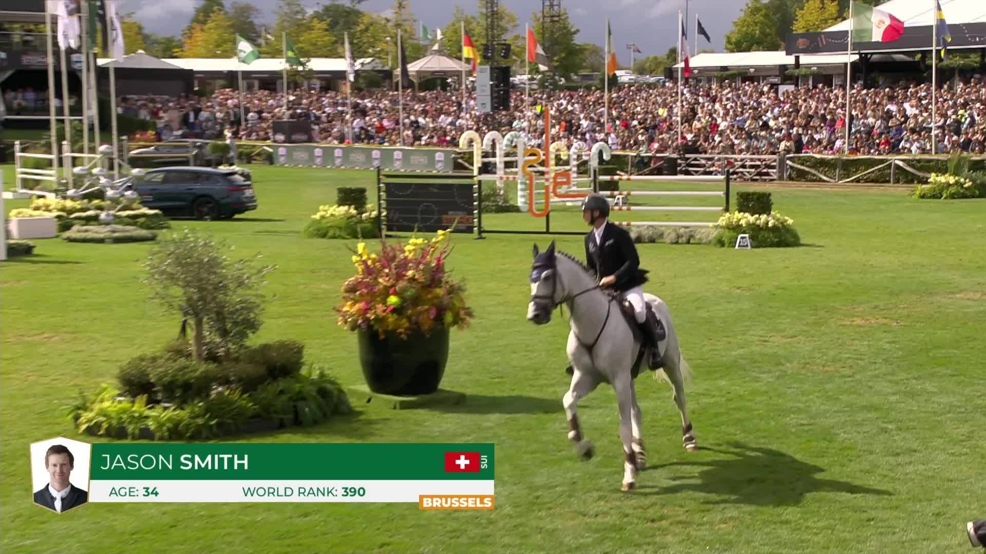 Jason Smith with Picobello Van't Roosakker - CSIO 5* Bruxelles 2025 - Round 1