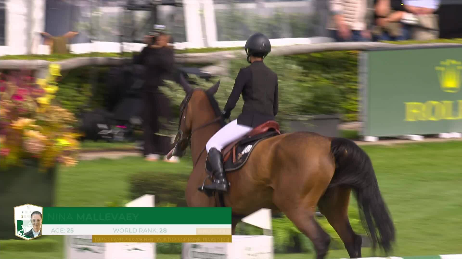 Nina Mallevaey with Dynastie de Beaufour - CSIO 5* Bruxelles 2025 - Round 1