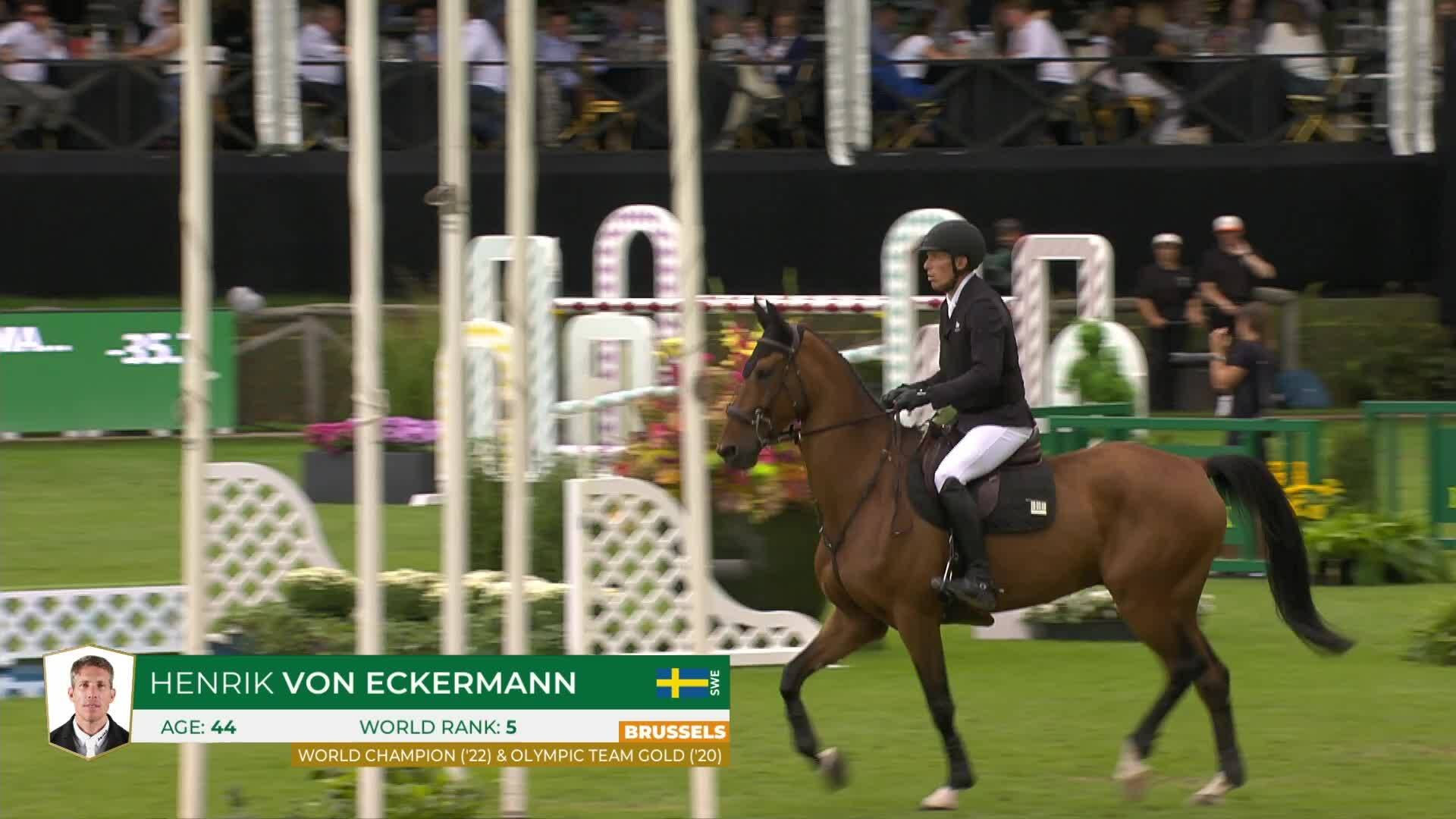 Henrik Von Eckermann with Steely Dan - CSIO 5* Bruxelles 2025 - Round 1