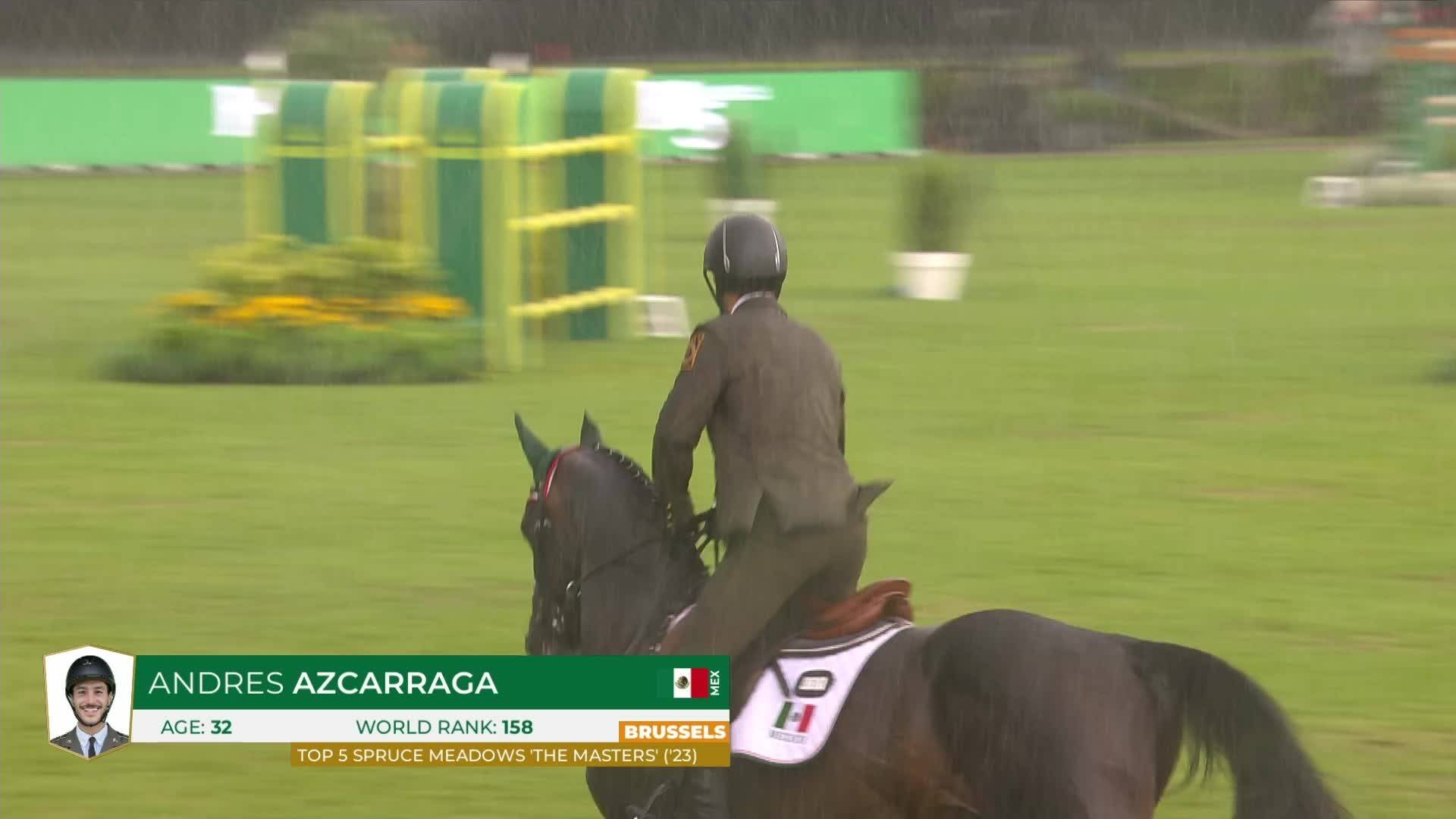 Andres Azcarraga with Contendros 2 - CSIO 5* Bruxelles 2025 - Round 1