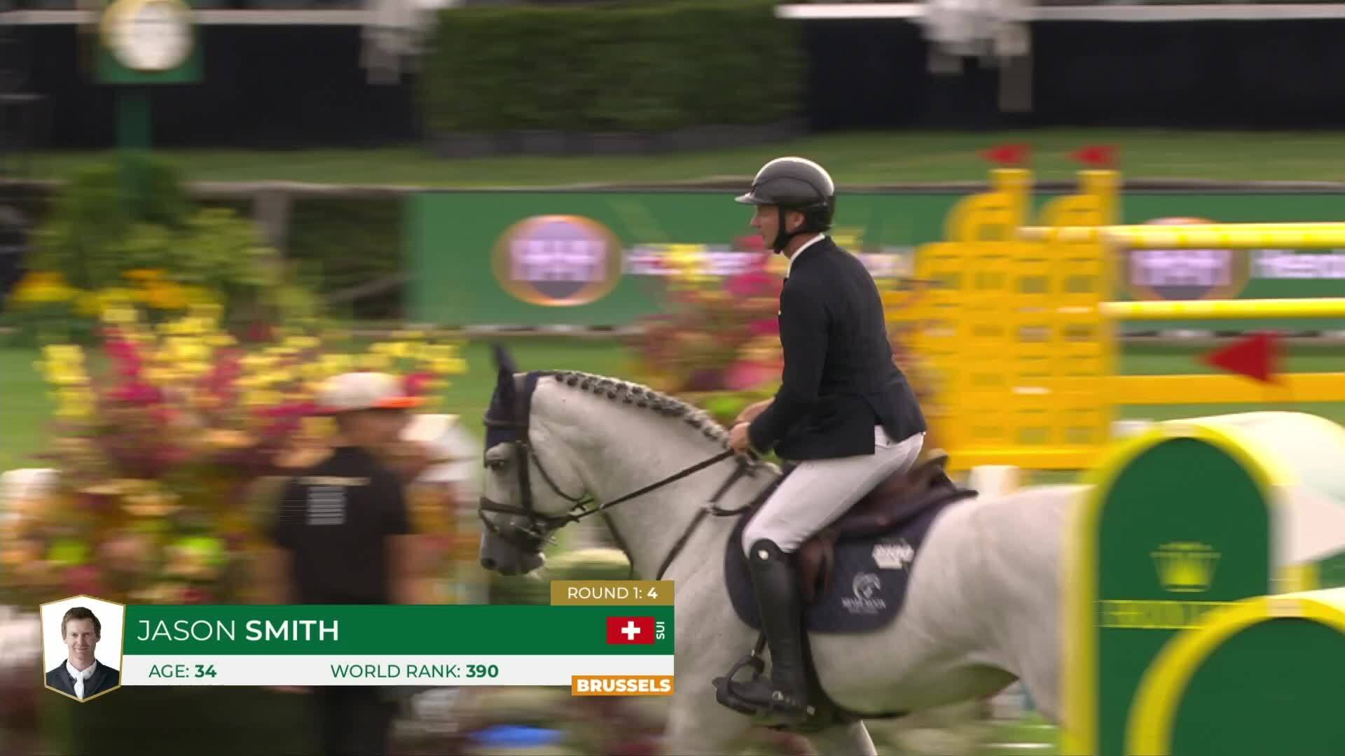 Jason Smith with Picobello Van't Roosakker - CSIO 5* Bruxelles 2025 - Round 2