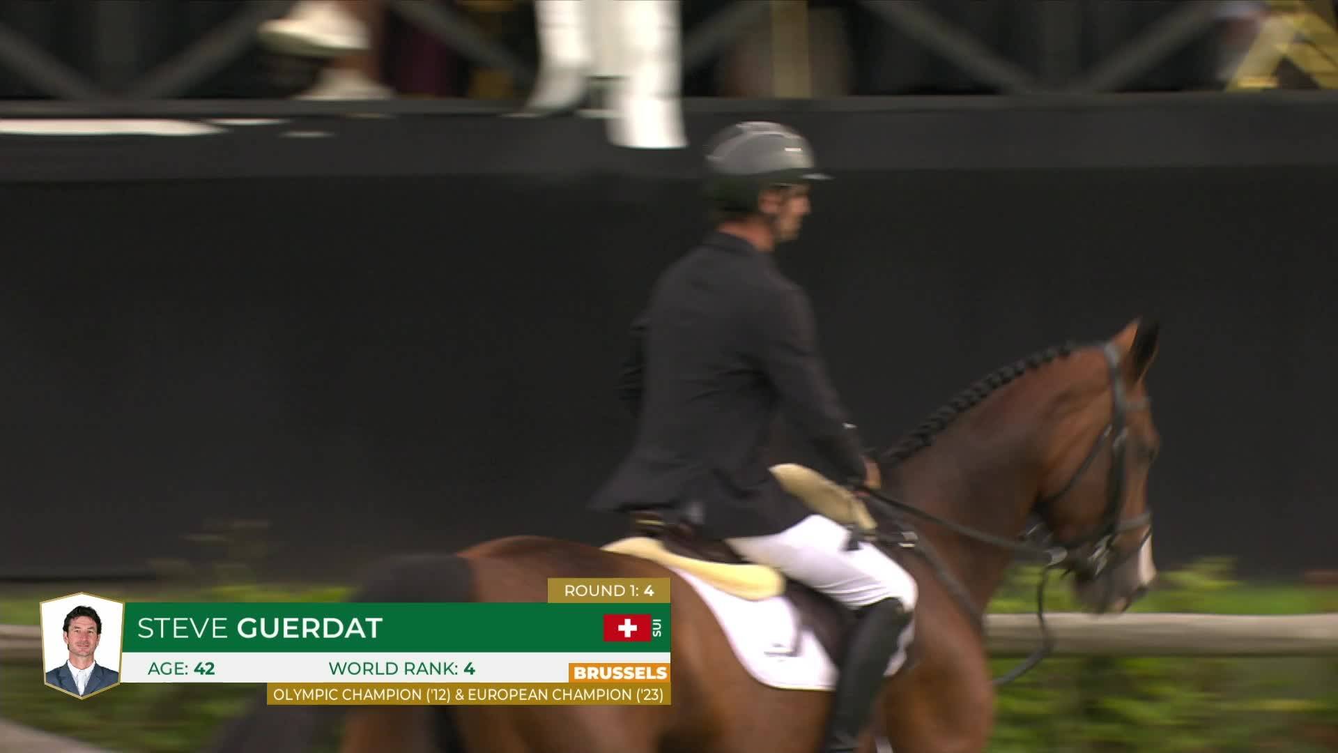 Steve Guerdat with Dynamix de Belheme - CSIO 5* Bruxelles 2025 - Round 2