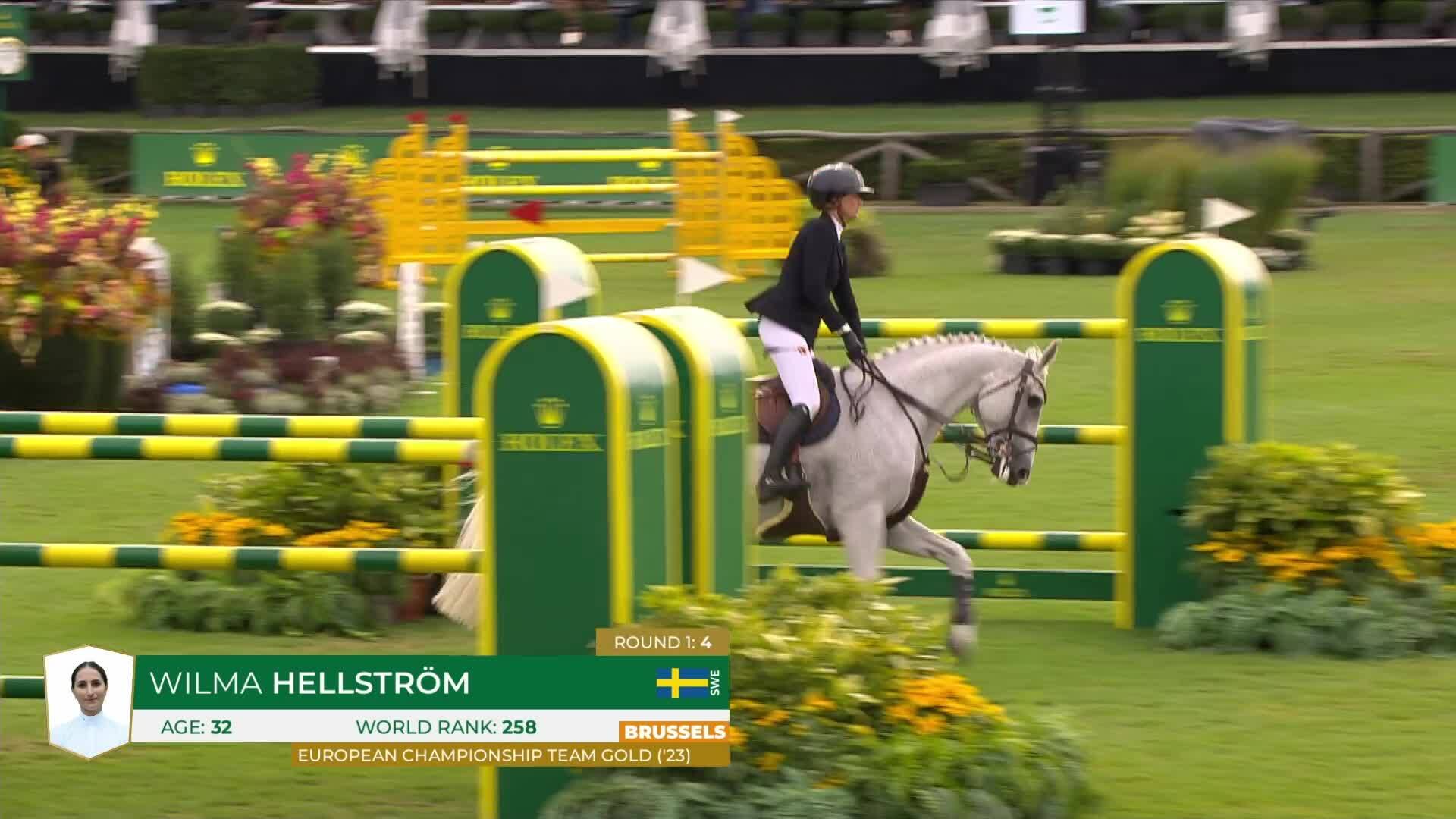 Wilma Hellström with Cicci Bjn - CSIO 5* Bruxelles 2025 - Round 2