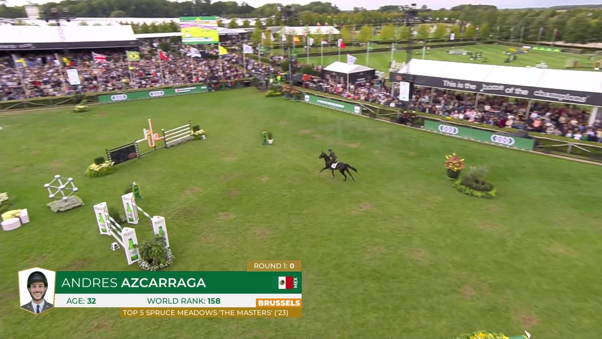 Andres Azcarraga with Contendros 2 - CSIO 5* Bruxelles 2025 - Round 2