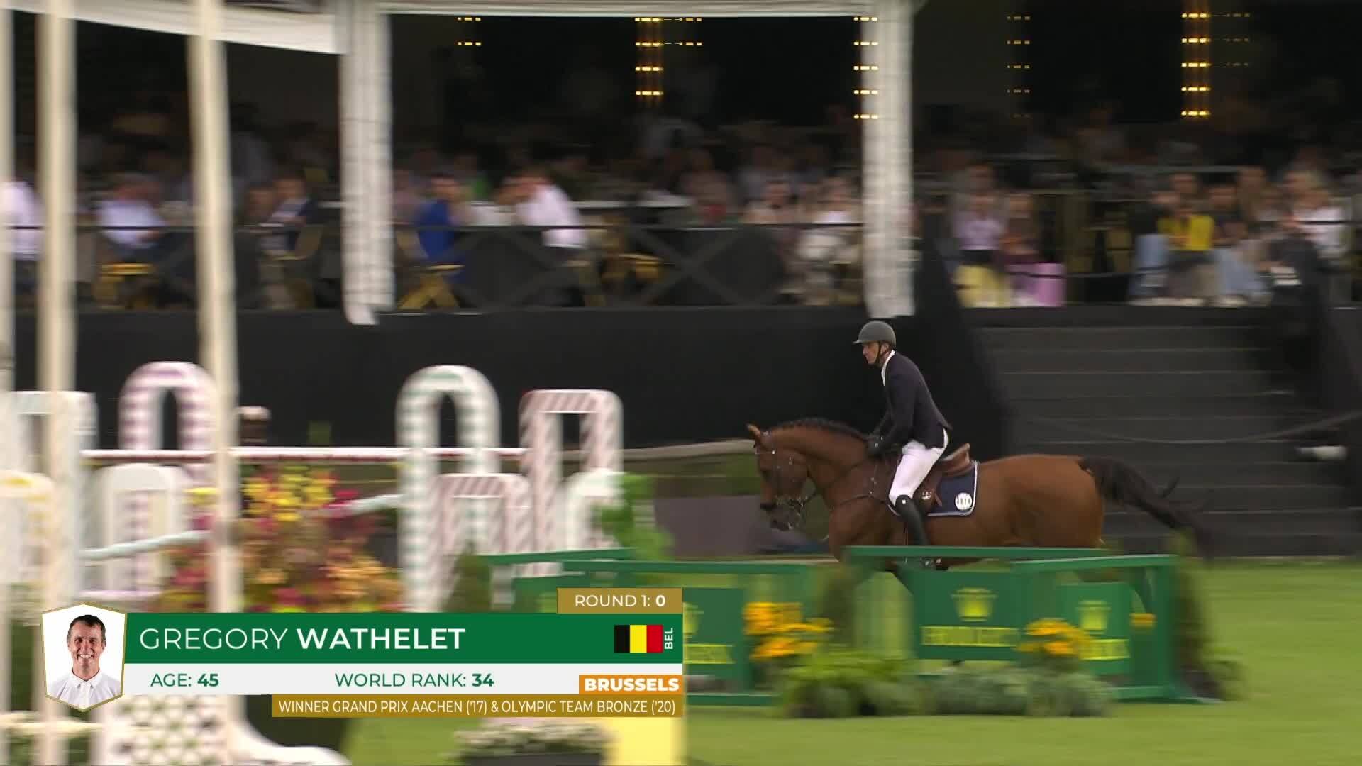 Gregory Wathelet with Bond Jamesbond de Hay - CSIO 5* Bruxelles 2025 - Round 2