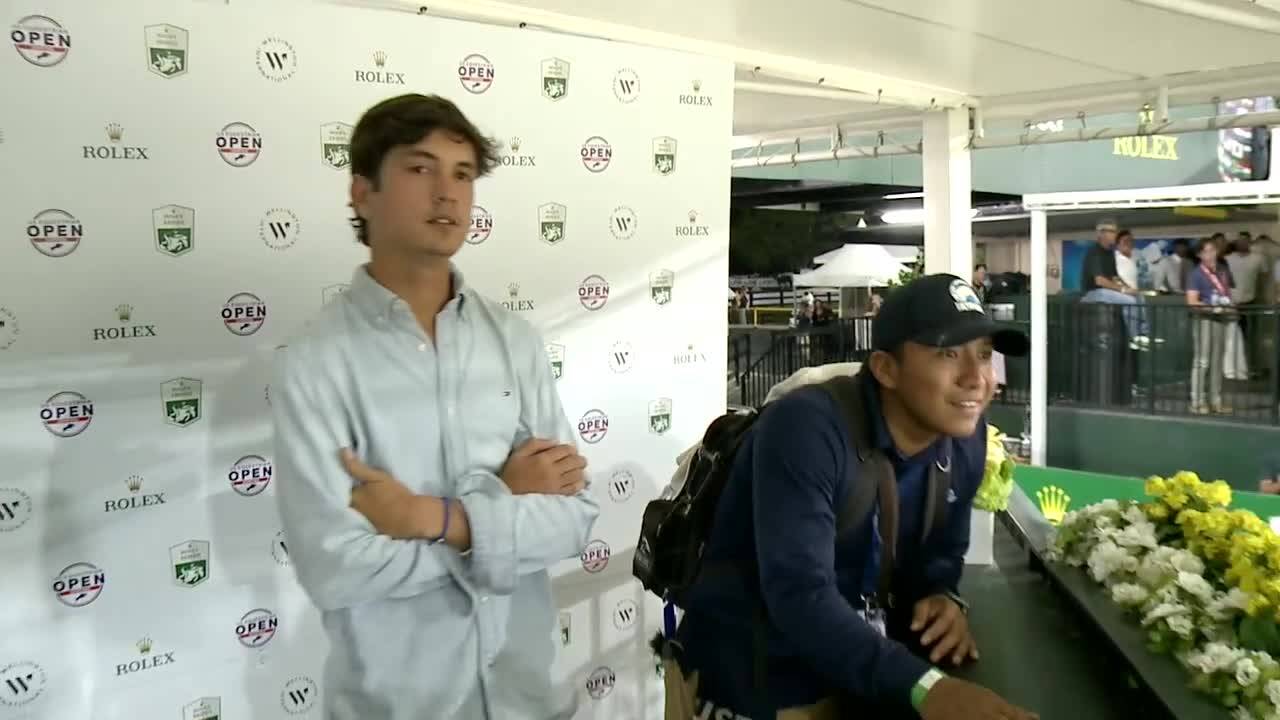 Ben Maher with Enjeu de Grisien - CSI 5* Wellington 2026 - Round 1