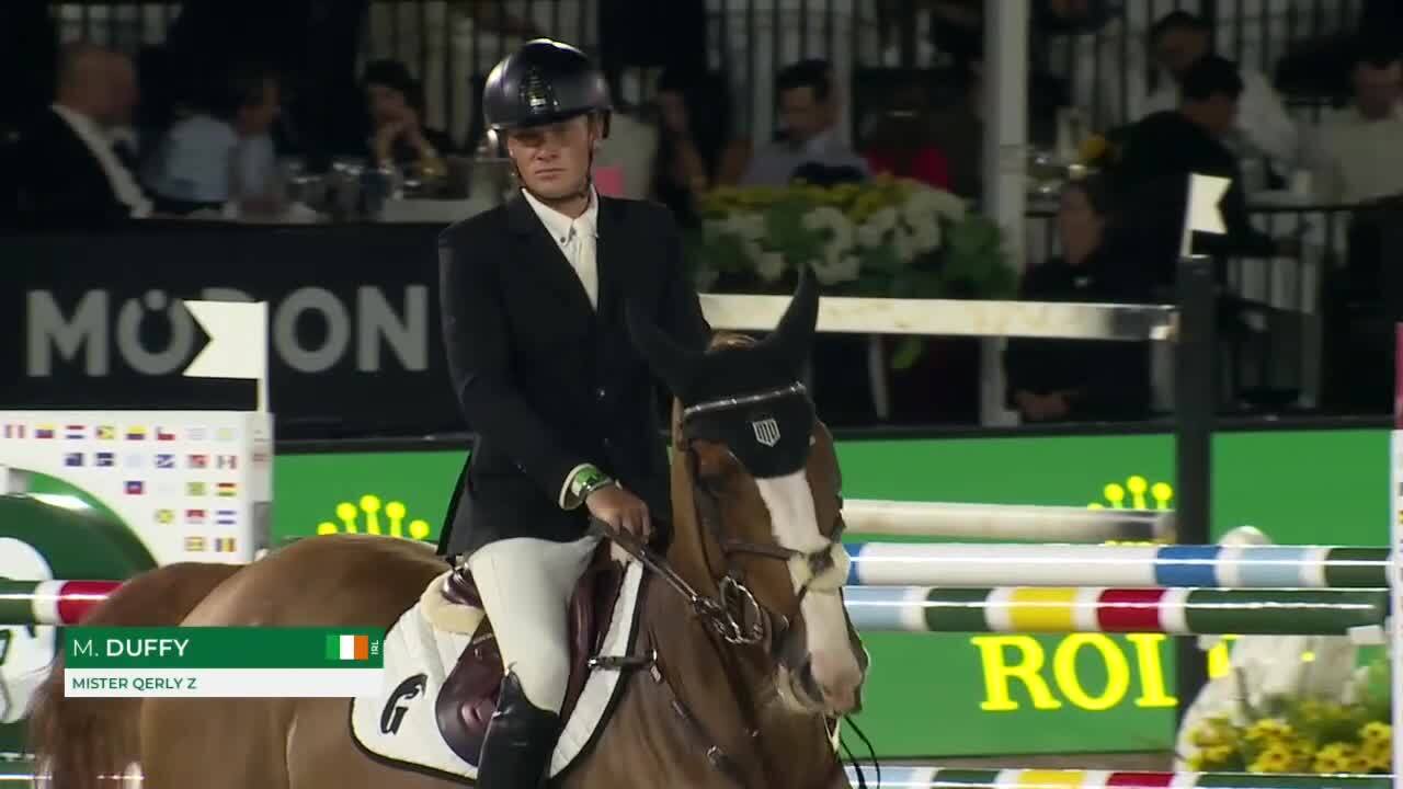 Michael Duffy with Mister Qerly Z - CSI 5* Wellington 2026 - Round 1