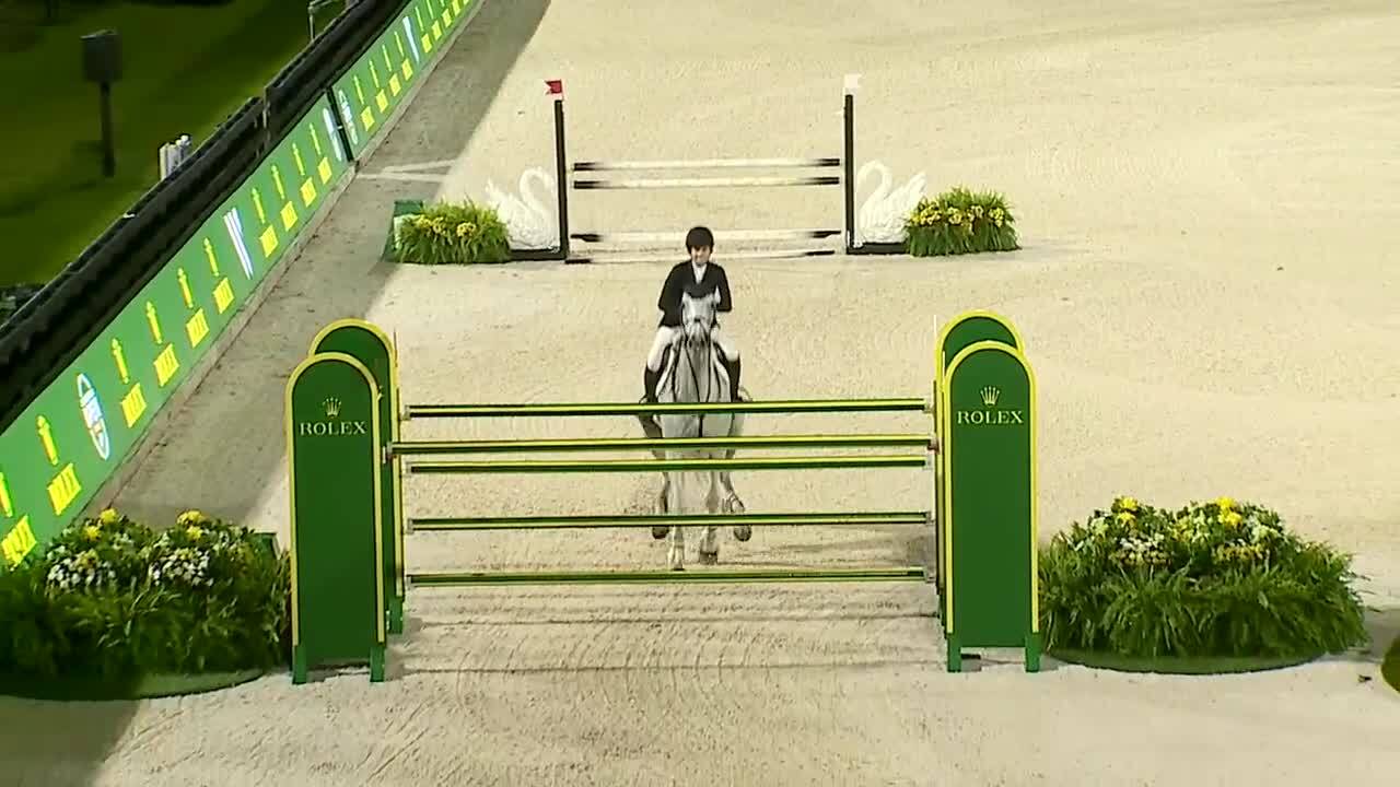 Thaisa Erwin with Hialita B - CSI 5* Wellington 2026 - Round 1