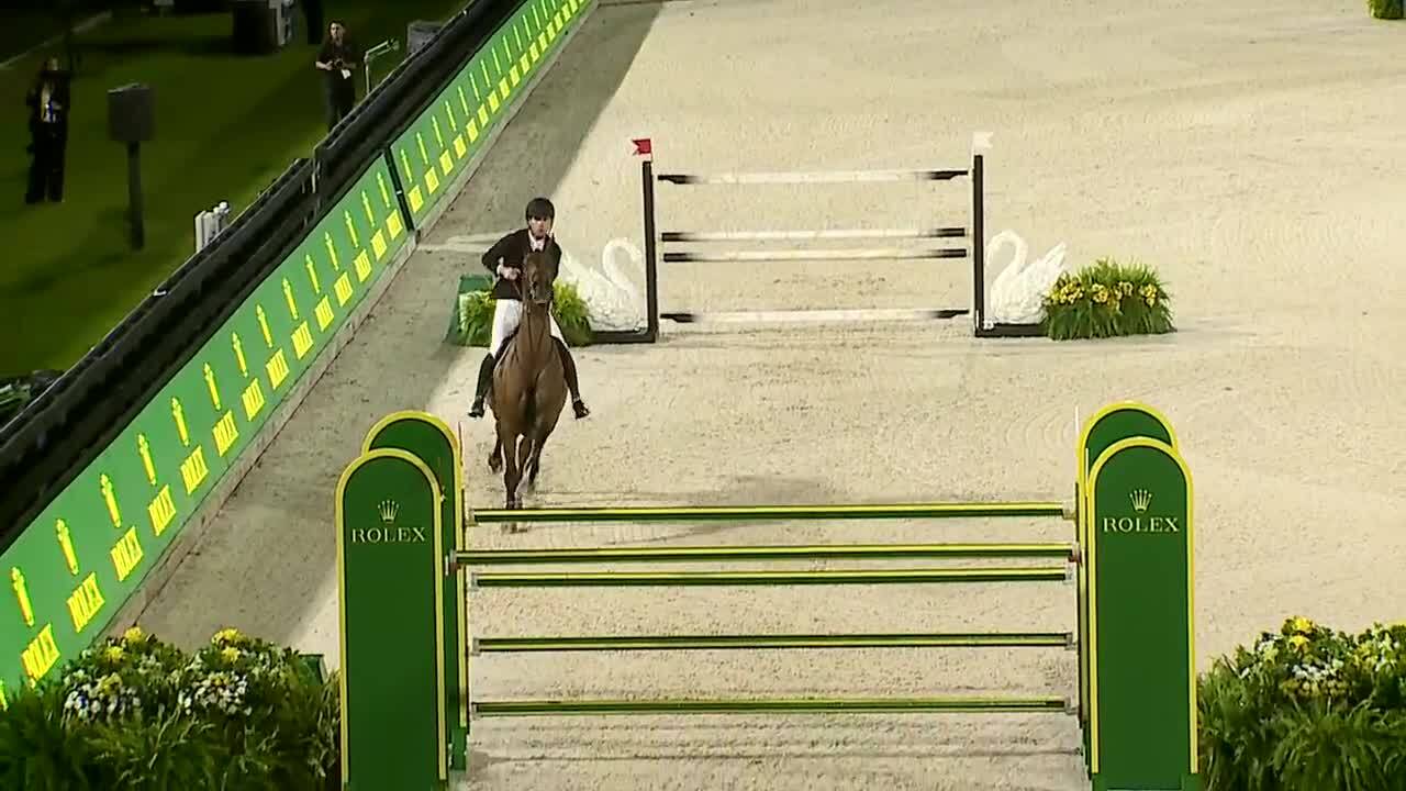 Nina Mallevaey with Dynastie de Beaufour - CSI 5* Wellington 2026 - Round 1