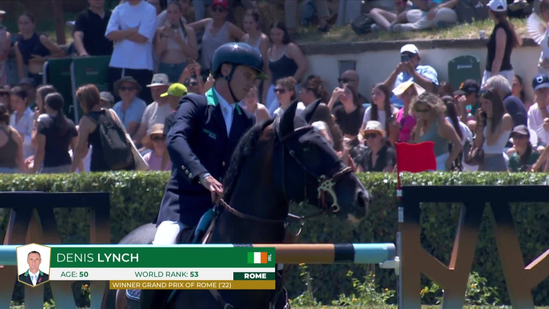 Denis Lynch with Vistogrand - CSIO 5* Rome 2026 - Round 1
