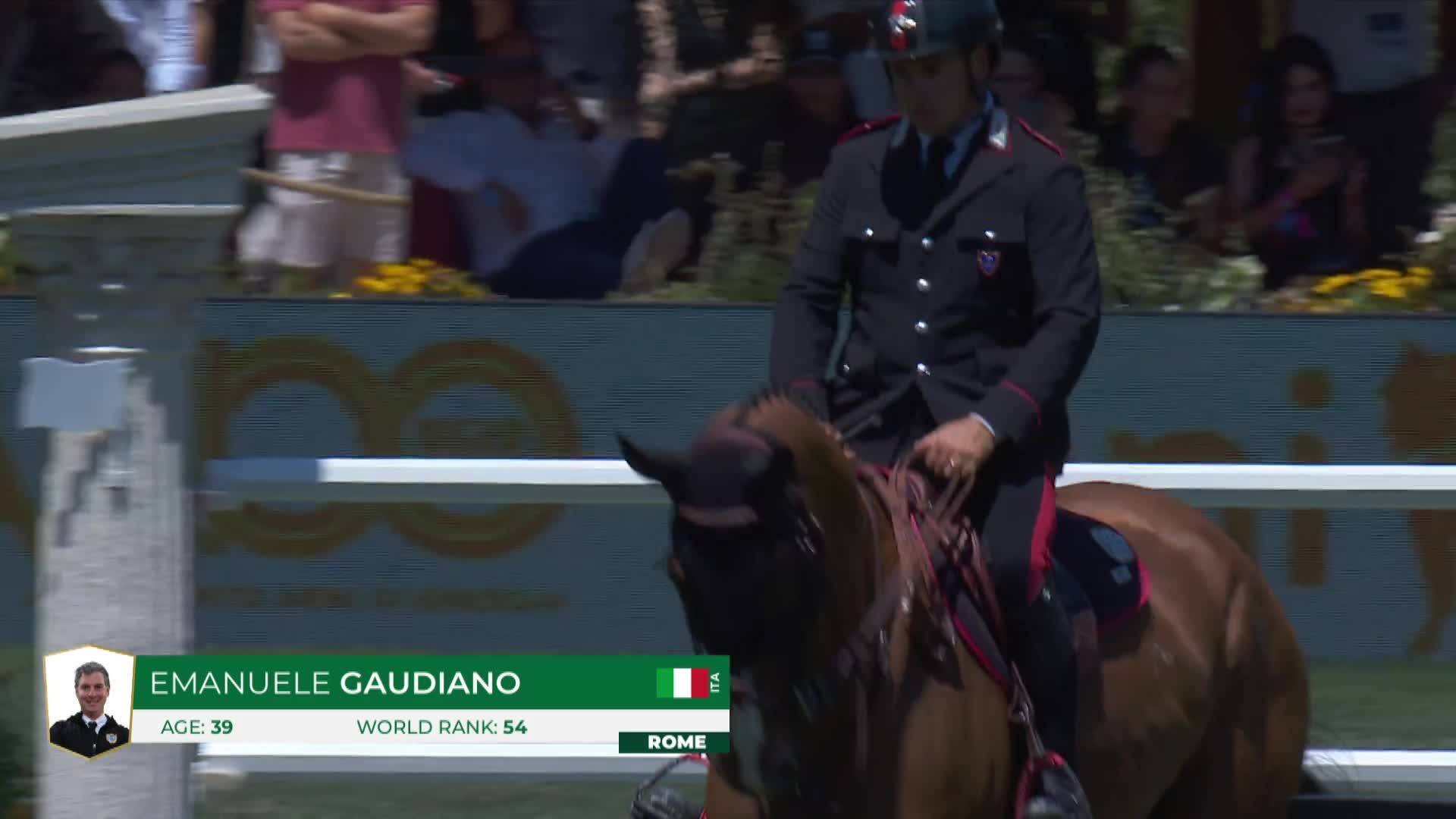 Emanuele Gaudiano with Chabrello Ps - CSIO 5* Rome 2026 - Round 1