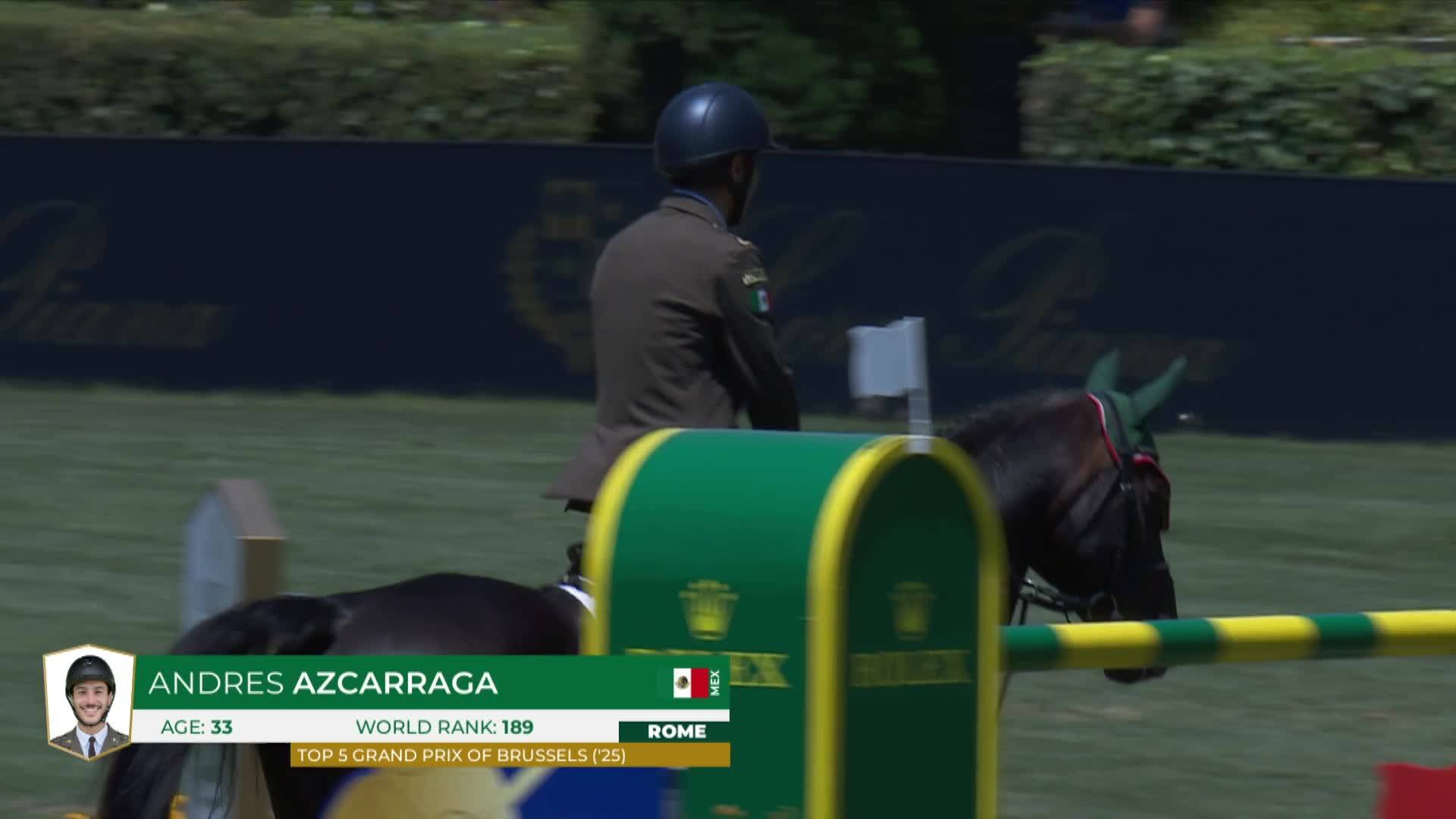 Andres Azcarraga with Contendros 2 - CSIO 5* Rome 2026 - Round 1