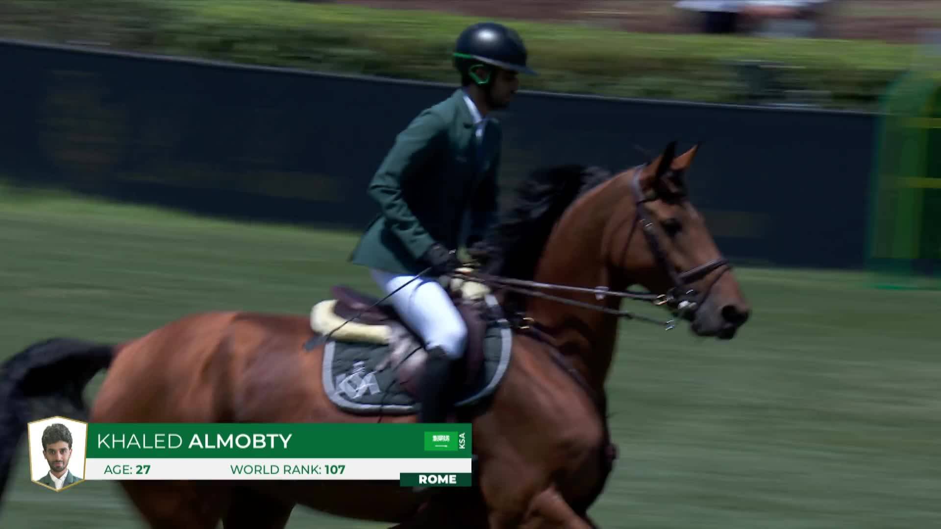 Khaled Almobty with Diana du Plevau Z - CSIO 5* Rome 2026 - Round 1