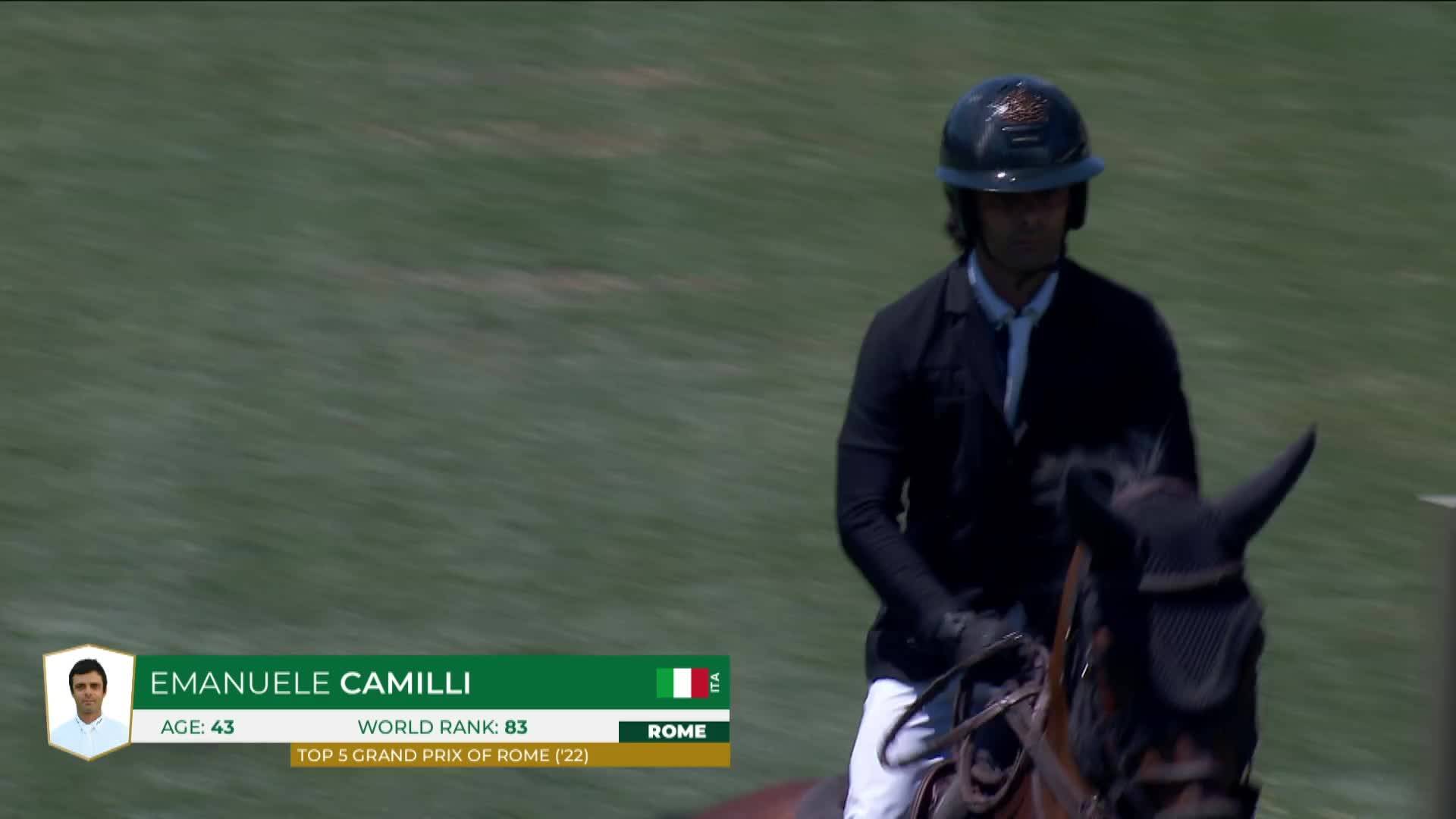 Emanuele Camilli with Chacareno Ps - CSIO 5* Rome 2026 - Round 1