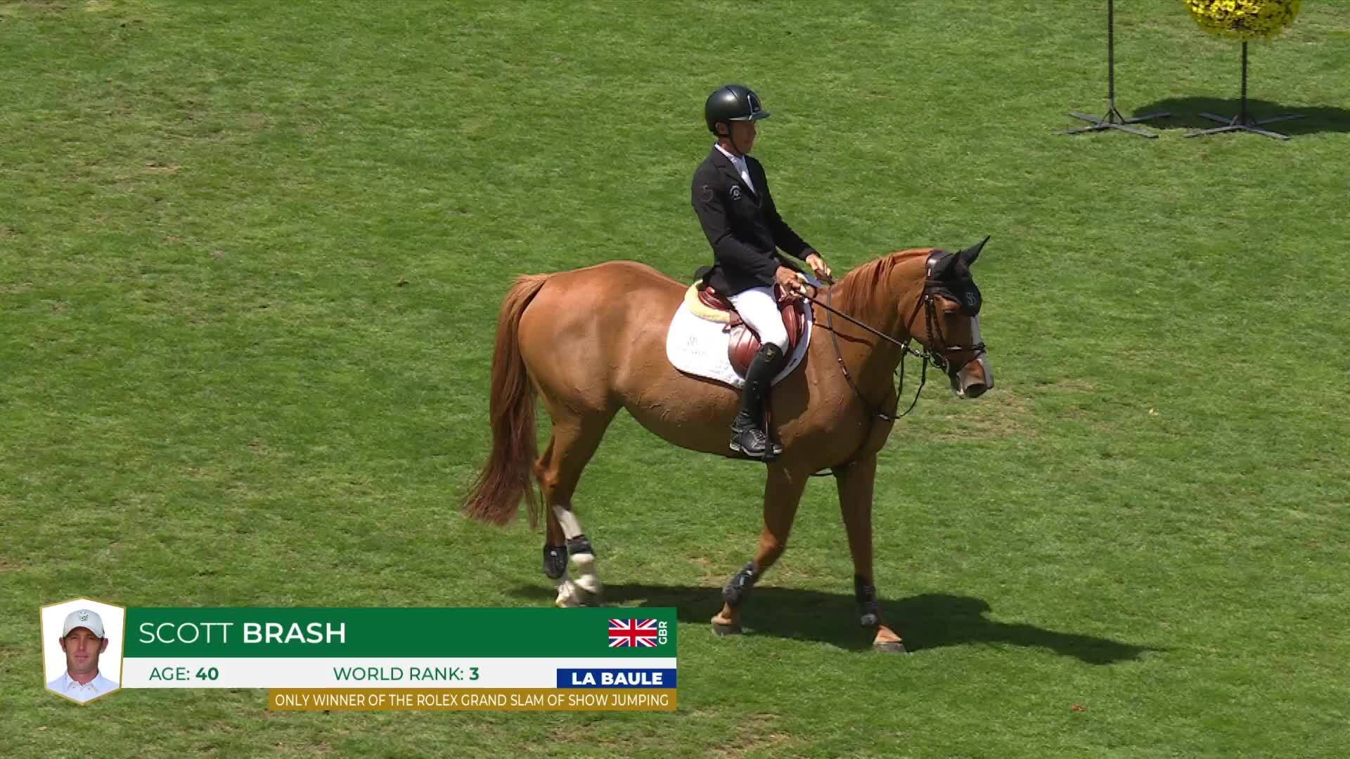Scott Brash with Hello Folie - CSIO 5* La Baule 2026 - Round 1