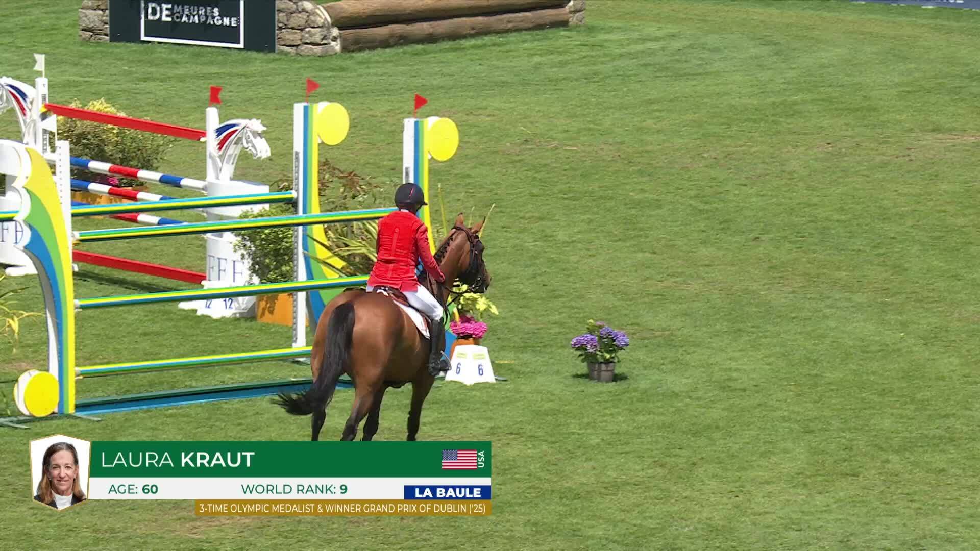 Laura Kraut with Bisquetta - CSIO 5* La Baule 2026 - Round 1