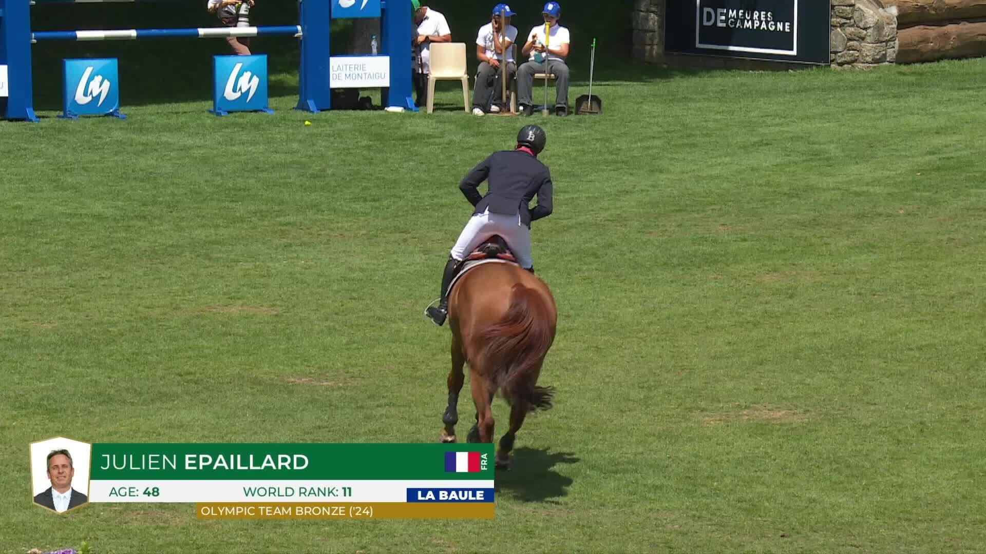 Julien Epaillard with Fringan de Vesquerie - CSIO 5* La Baule 2026 - Round 1